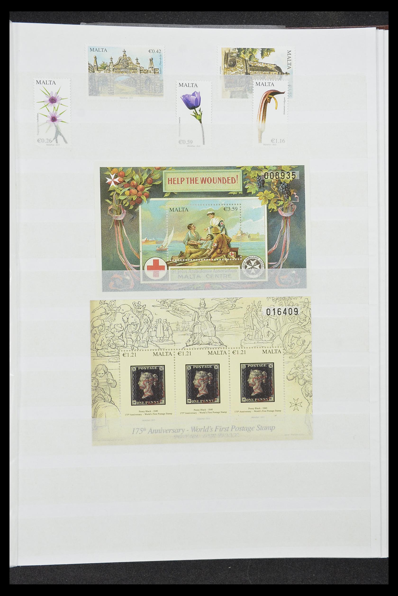 33827 081 - Postzegelverzameling 33827 Malta 1964-2015.