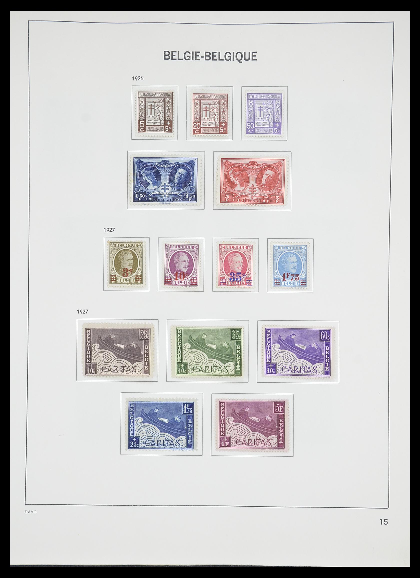 33828 013 - Stamp collection 33828 Belgium 1849-1975.