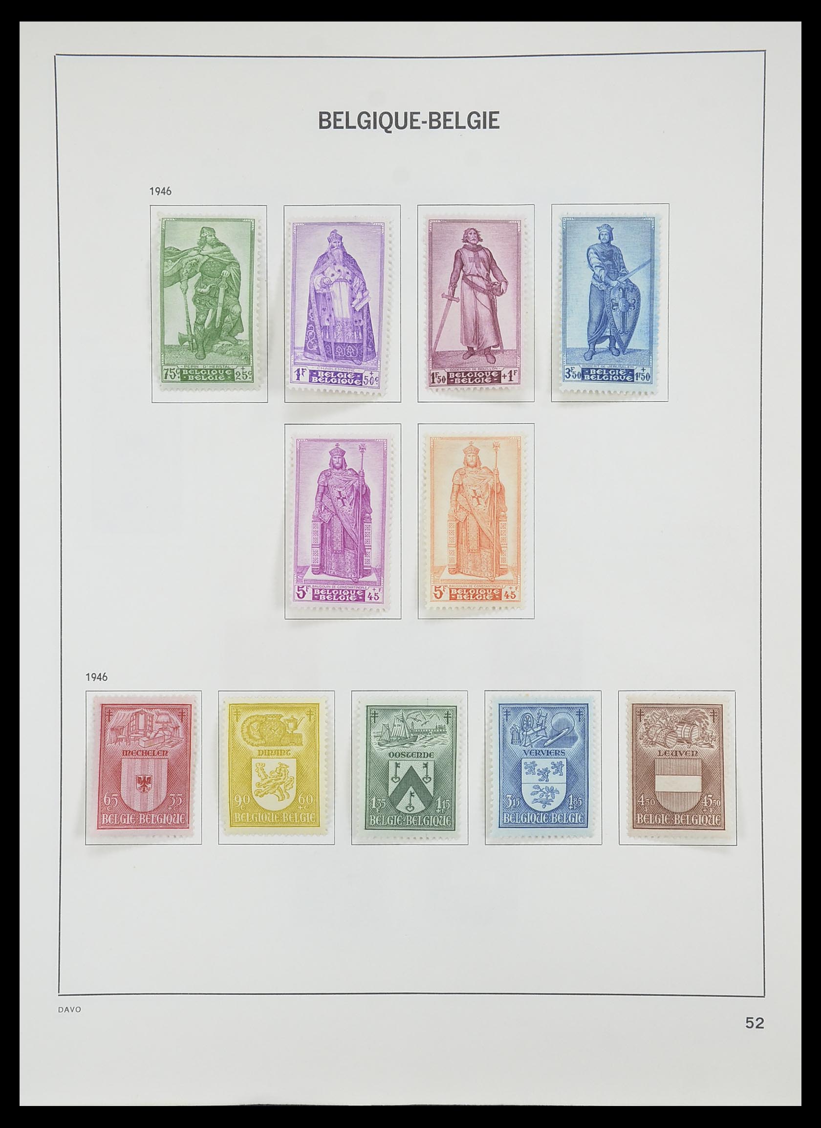 33828 048 - Stamp collection 33828 Belgium 1849-1975.