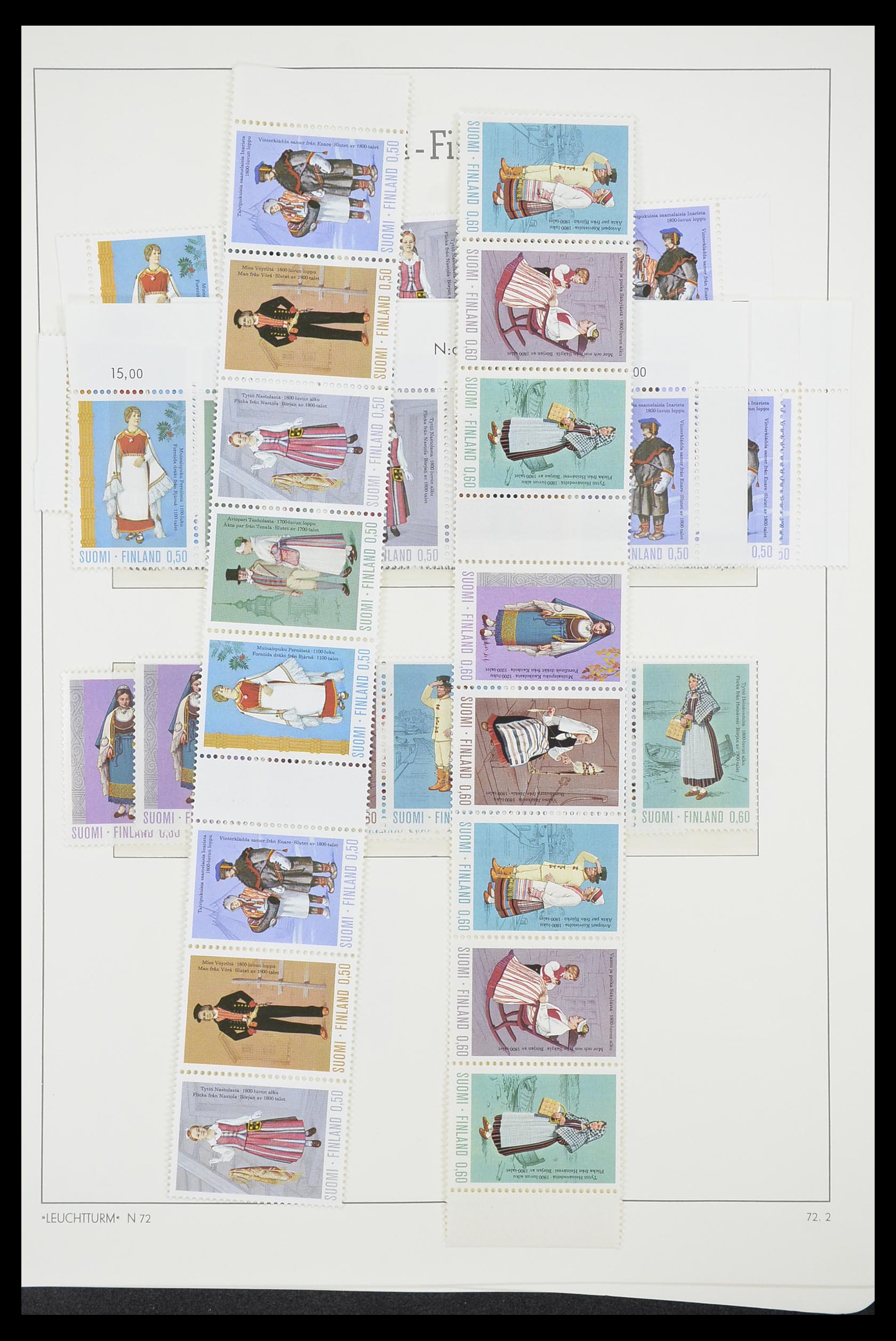 33831 065 - Postzegelverzameling 33831 Finland 1889-1998.