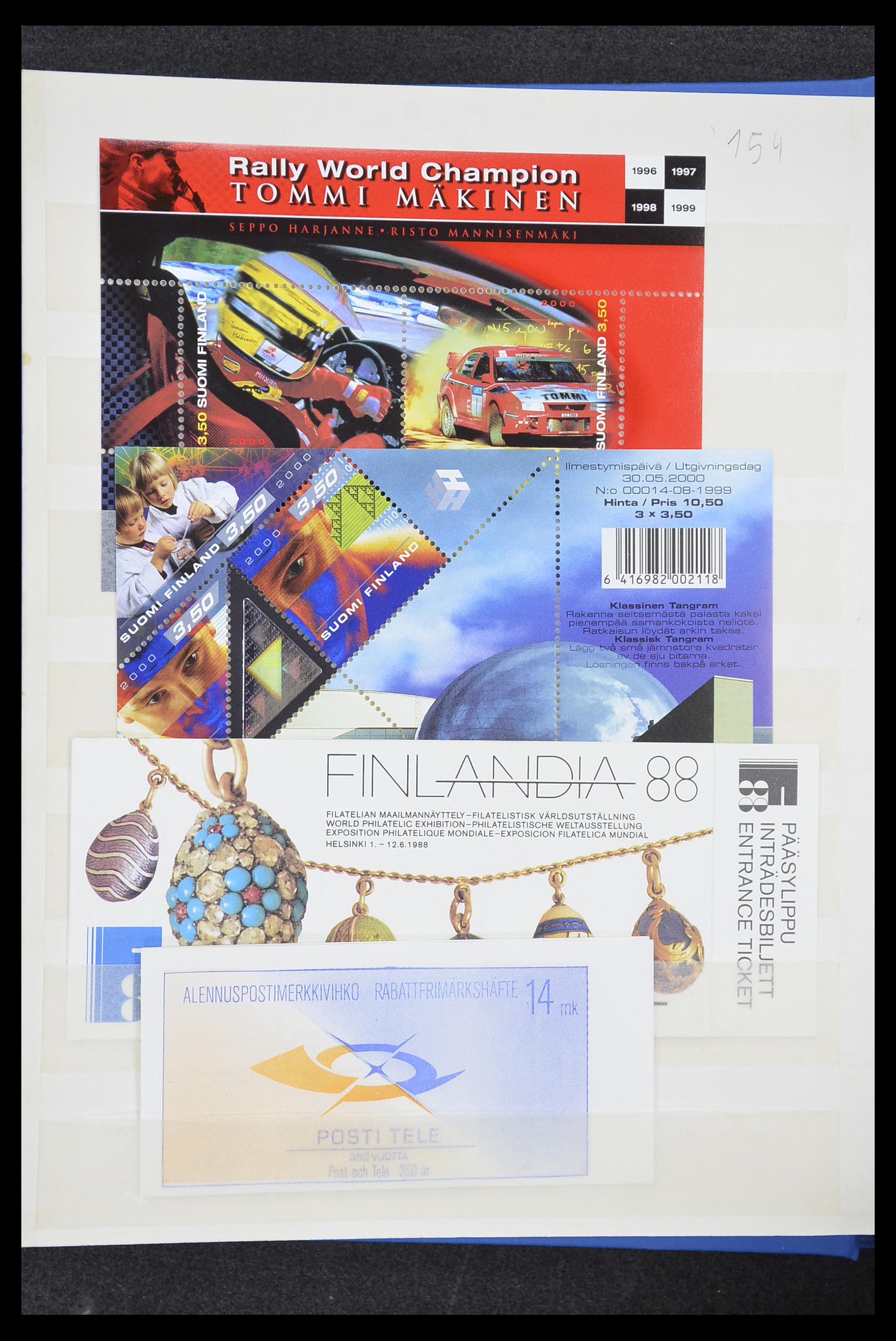 33831 103 - Postzegelverzameling 33831 Finland 1889-1998.