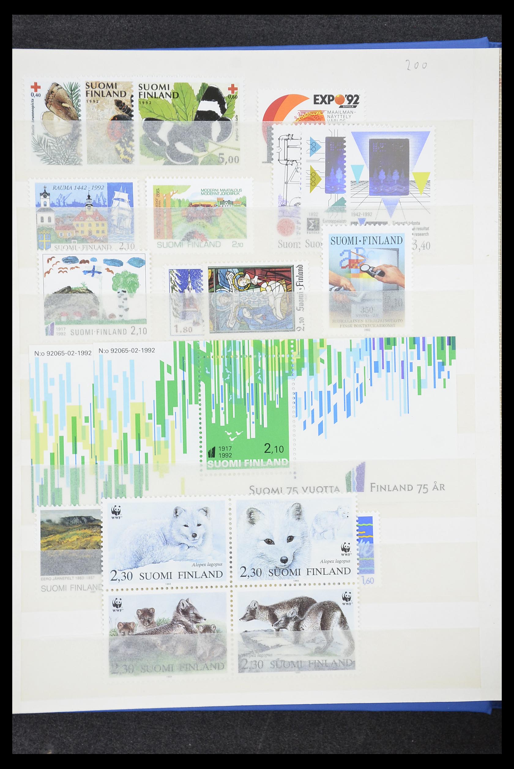 33831 106 - Postzegelverzameling 33831 Finland 1889-1998.