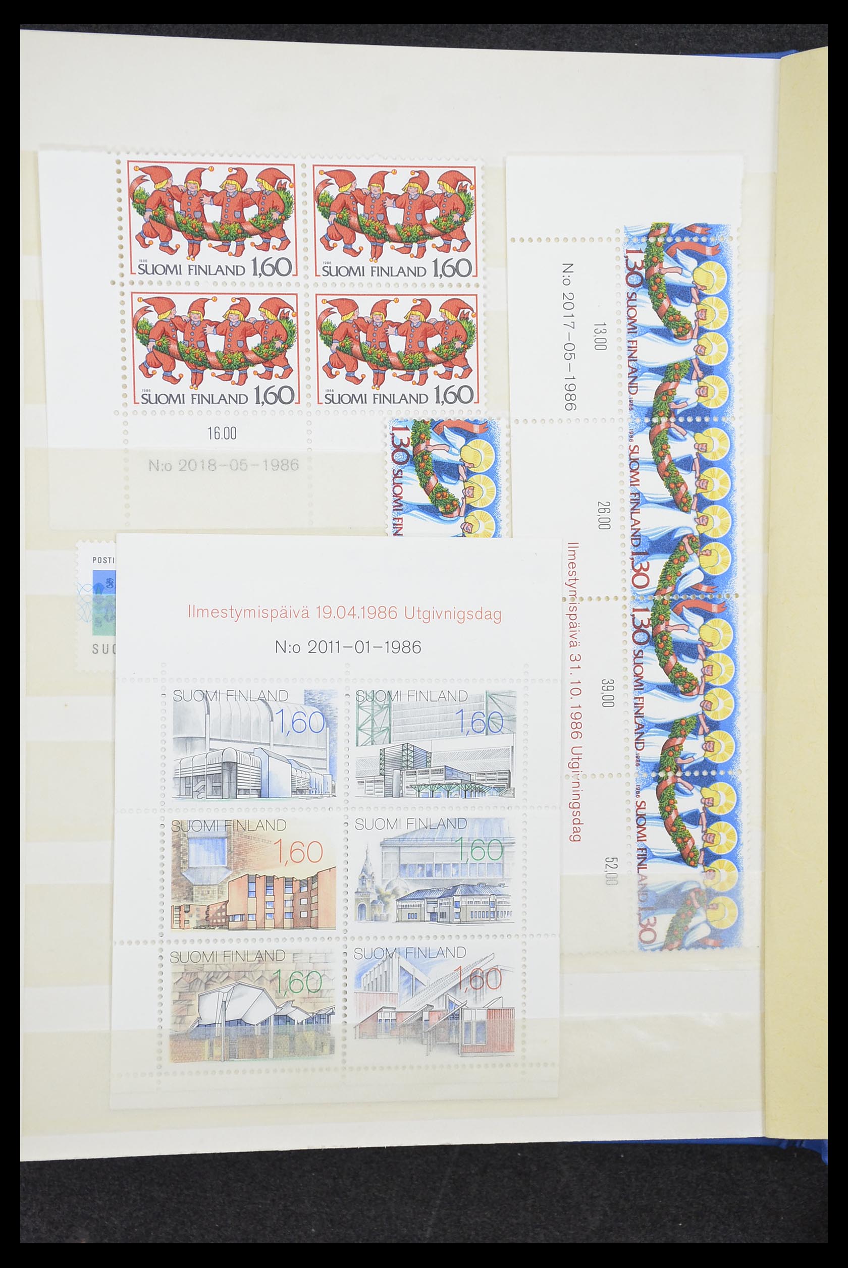 33831 115 - Postzegelverzameling 33831 Finland 1889-1998.