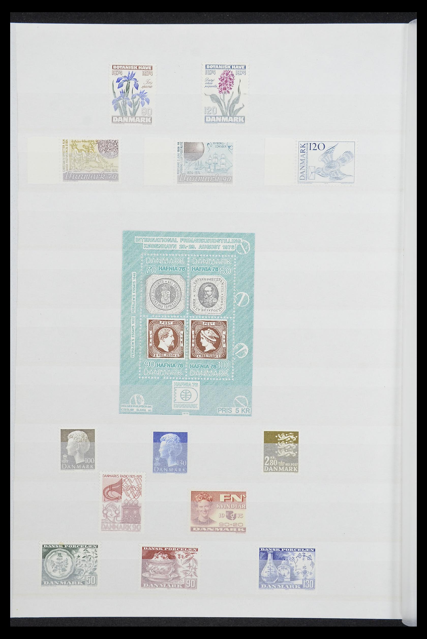 33832 016 - Postzegelverzameling 33832 Denemarken 1920-2015.