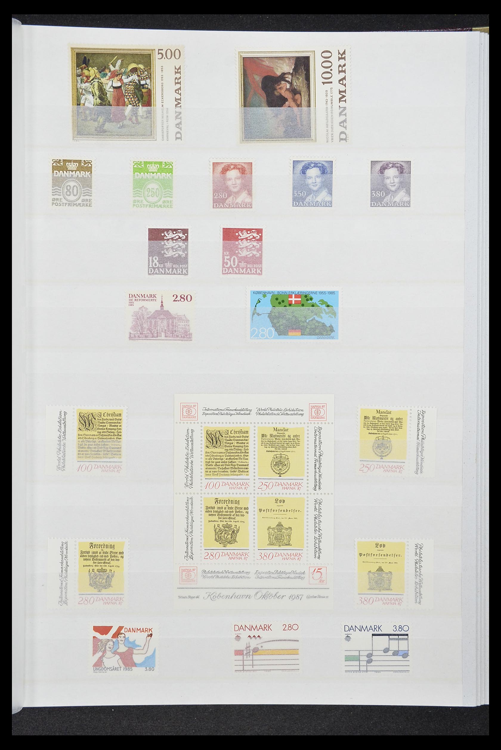 33832 025 - Stamp collection 33832 Denmark 1920-2015.