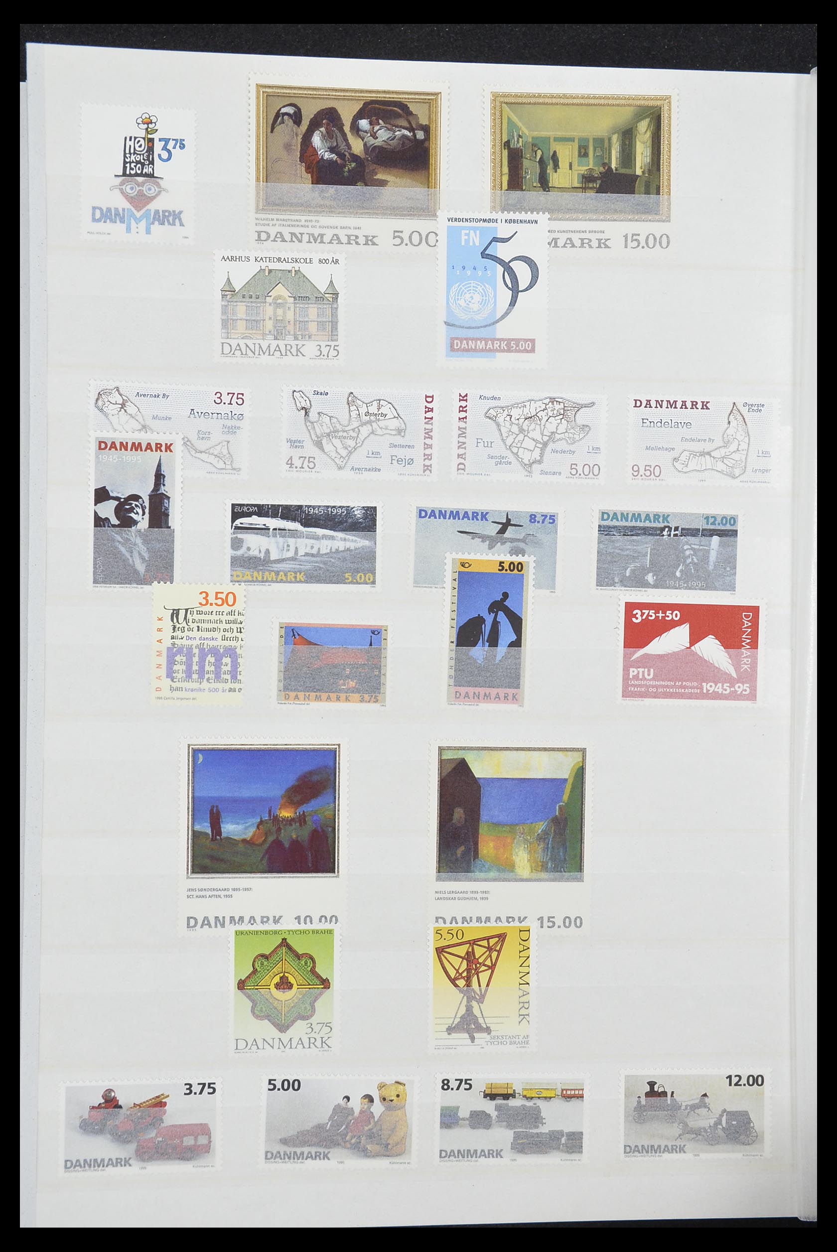 33832 036 - Stamp collection 33832 Denmark 1920-2015.