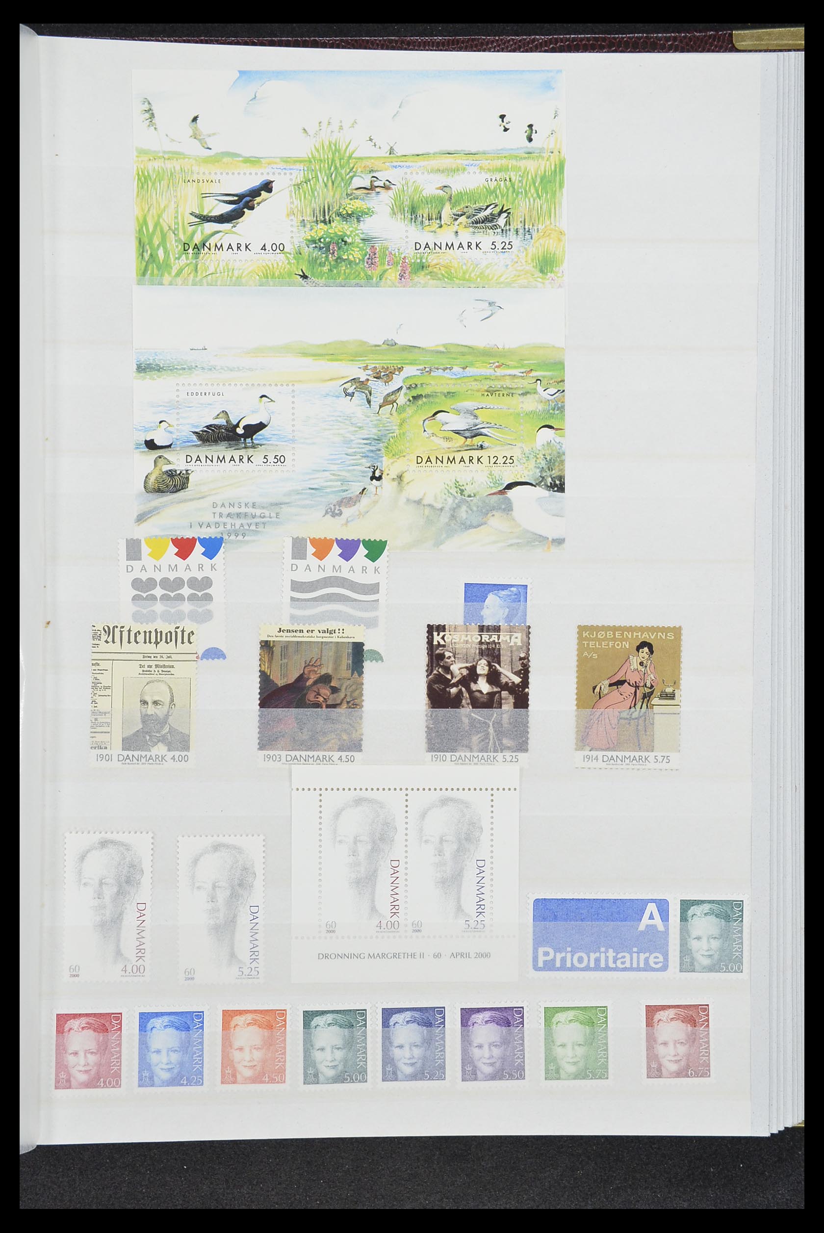 33832 043 - Postzegelverzameling 33832 Denemarken 1920-2015.