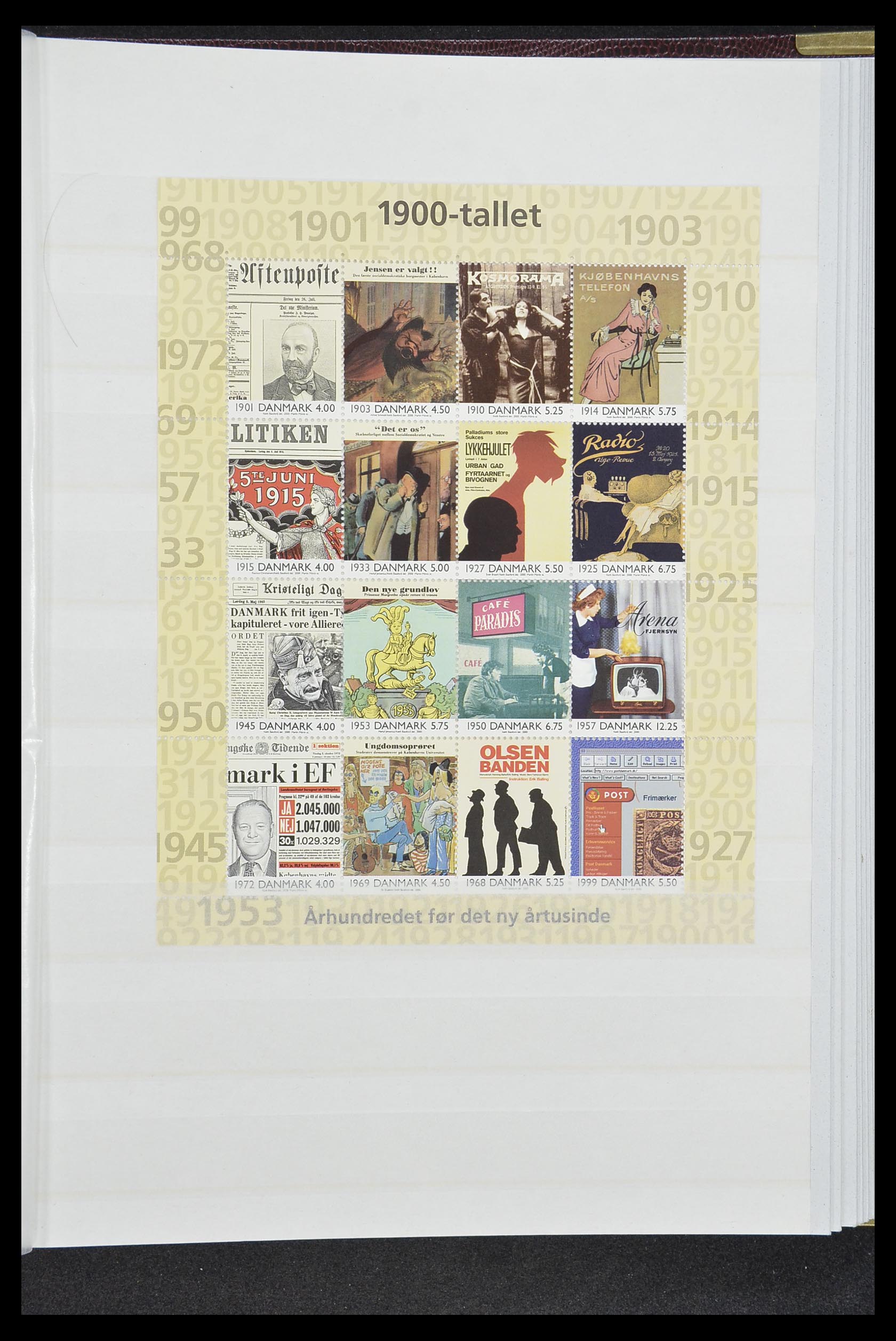 33832 044 - Postzegelverzameling 33832 Denemarken 1920-2015.