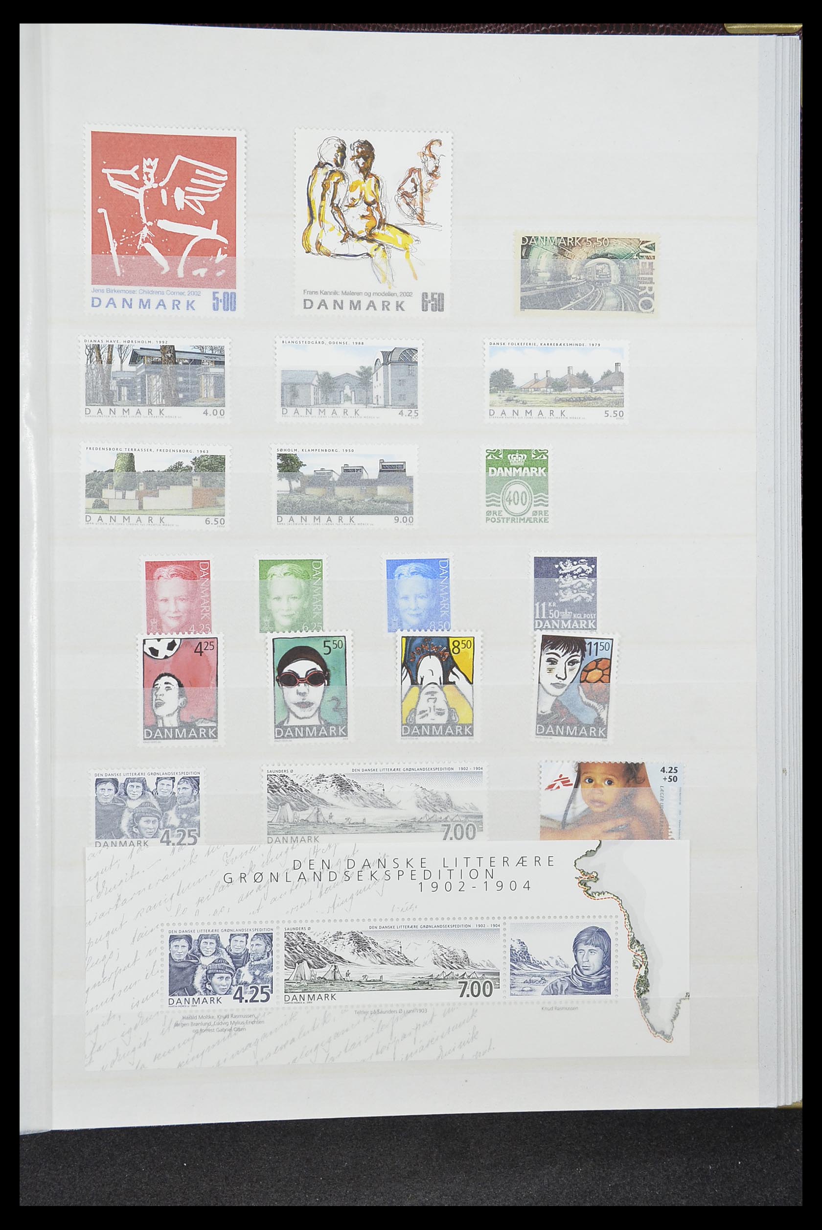 33832 049 - Postzegelverzameling 33832 Denemarken 1920-2015.
