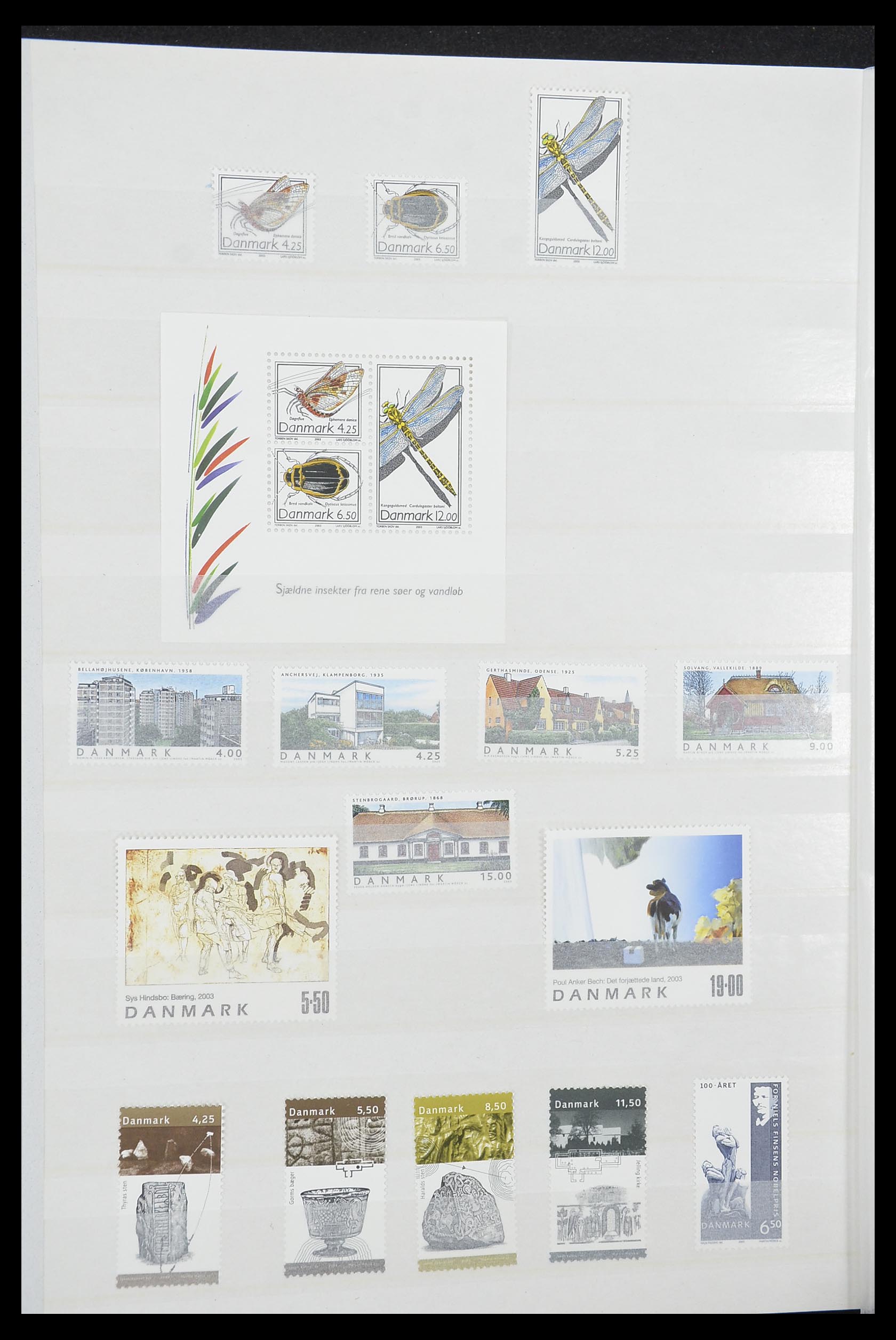 33832 050 - Postzegelverzameling 33832 Denemarken 1920-2015.