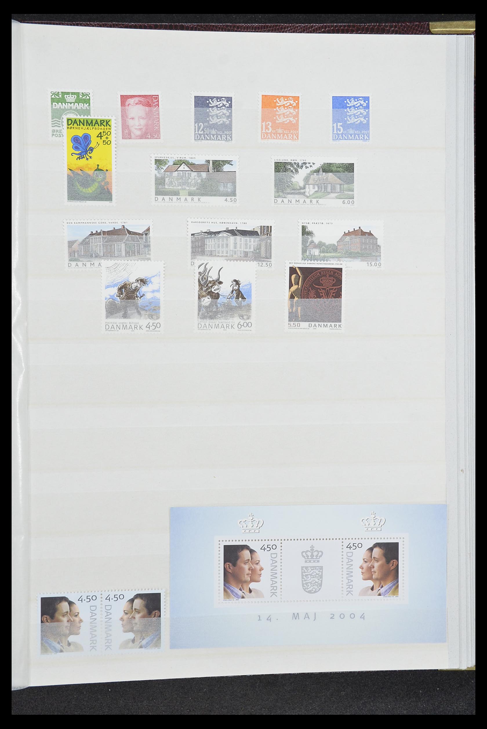33832 051 - Postzegelverzameling 33832 Denemarken 1920-2015.
