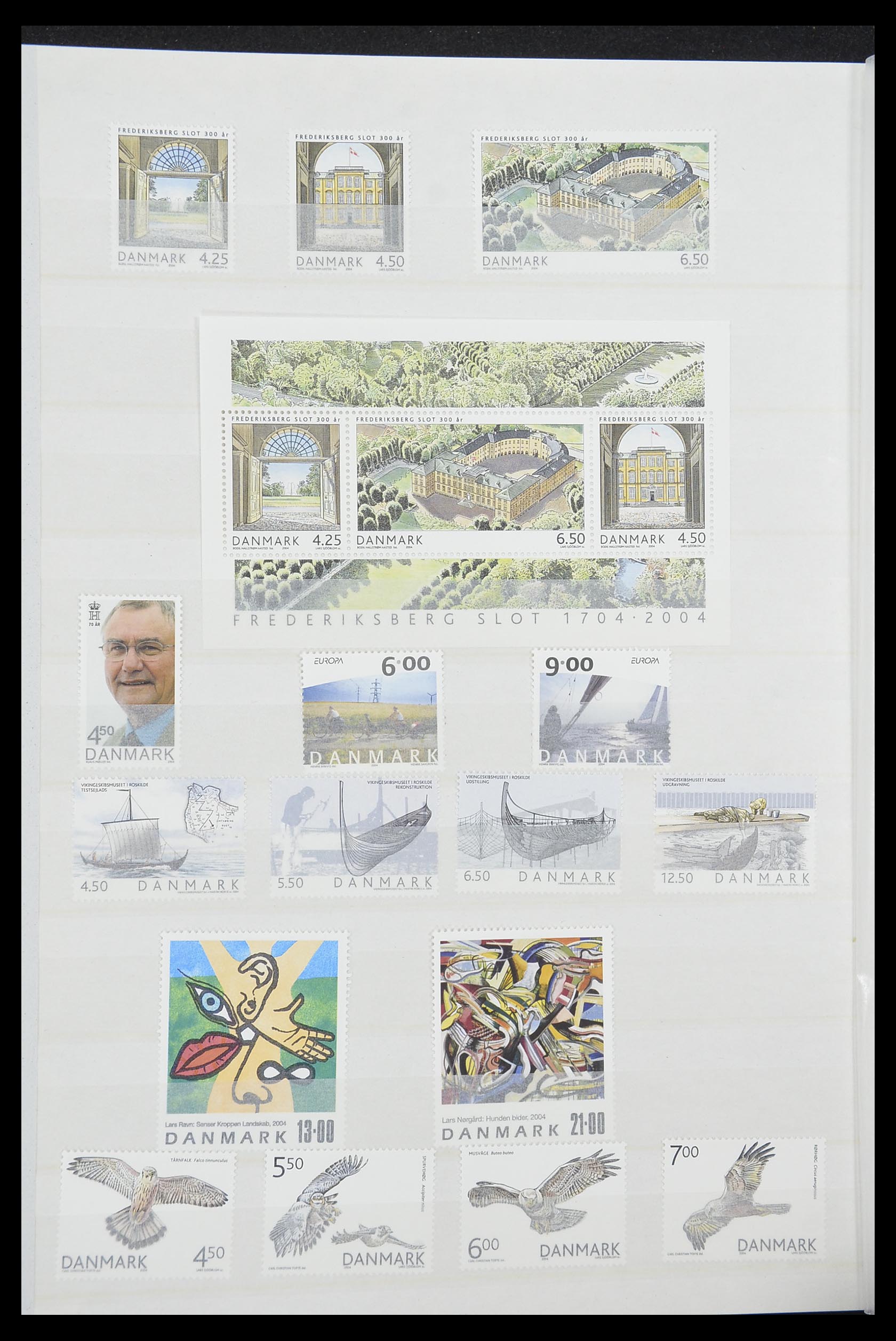 33832 052 - Postzegelverzameling 33832 Denemarken 1920-2015.