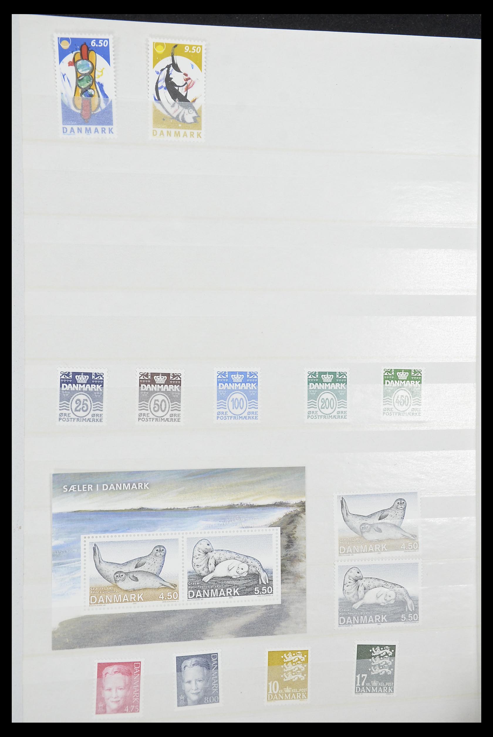 33832 054 - Postzegelverzameling 33832 Denemarken 1920-2015.