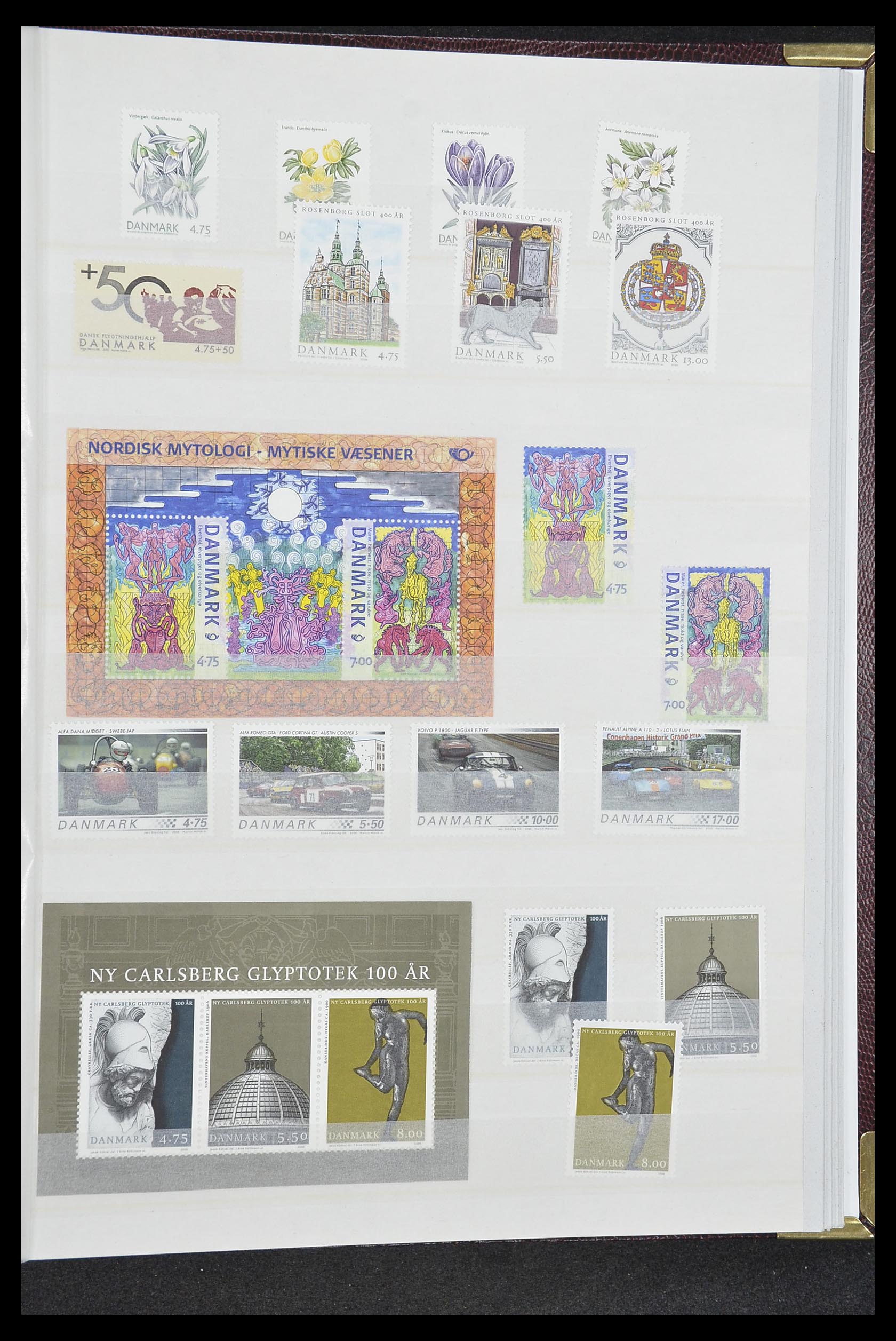 33832 055 - Postzegelverzameling 33832 Denemarken 1920-2015.