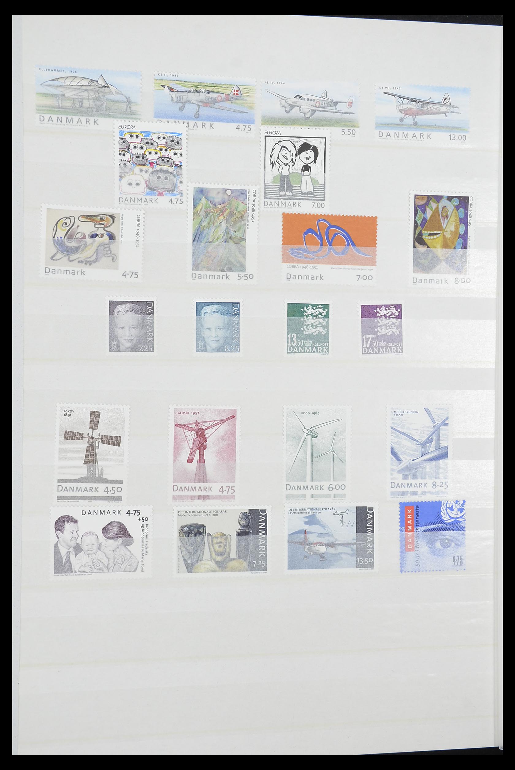 33832 056 - Postzegelverzameling 33832 Denemarken 1920-2015.
