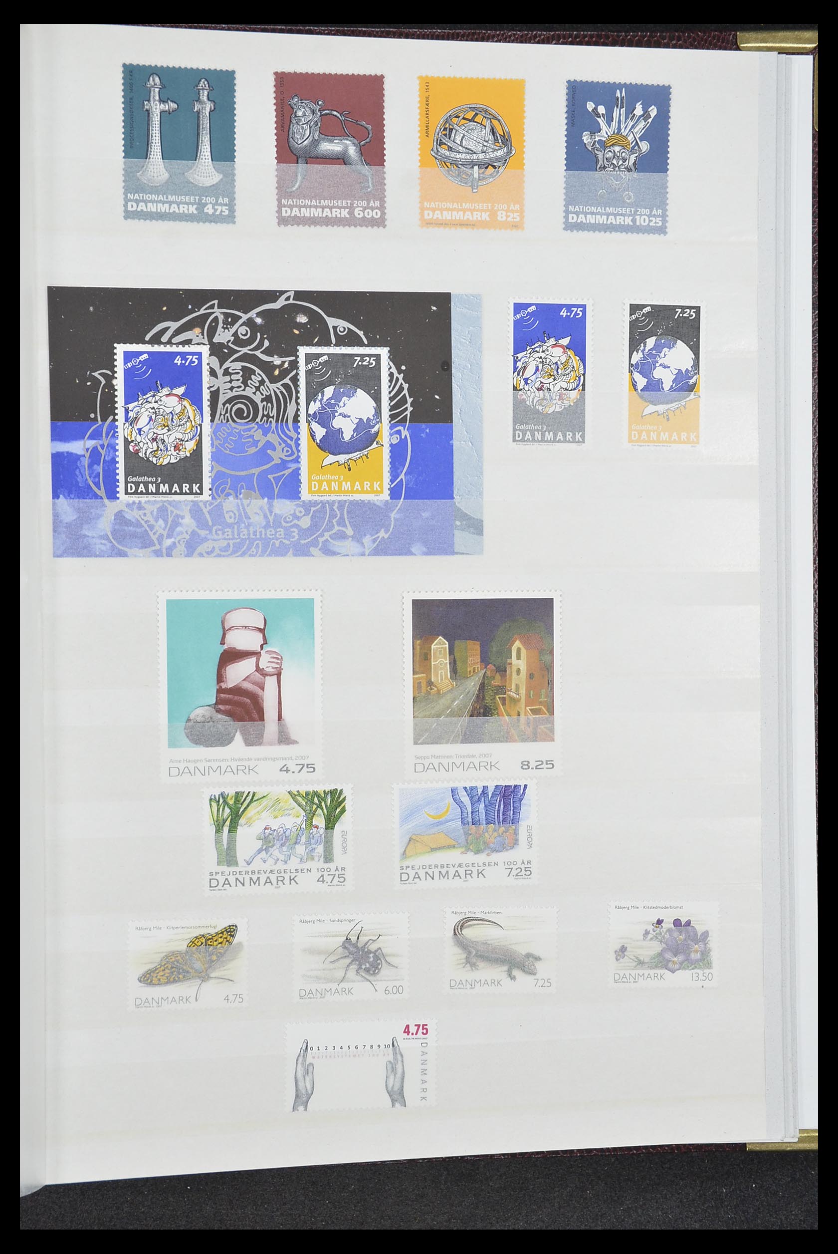 33832 057 - Postzegelverzameling 33832 Denemarken 1920-2015.