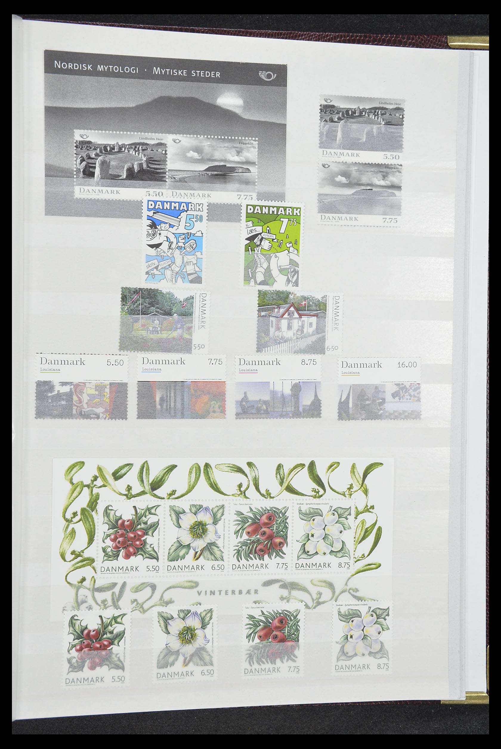 33832 059 - Postzegelverzameling 33832 Denemarken 1920-2015.