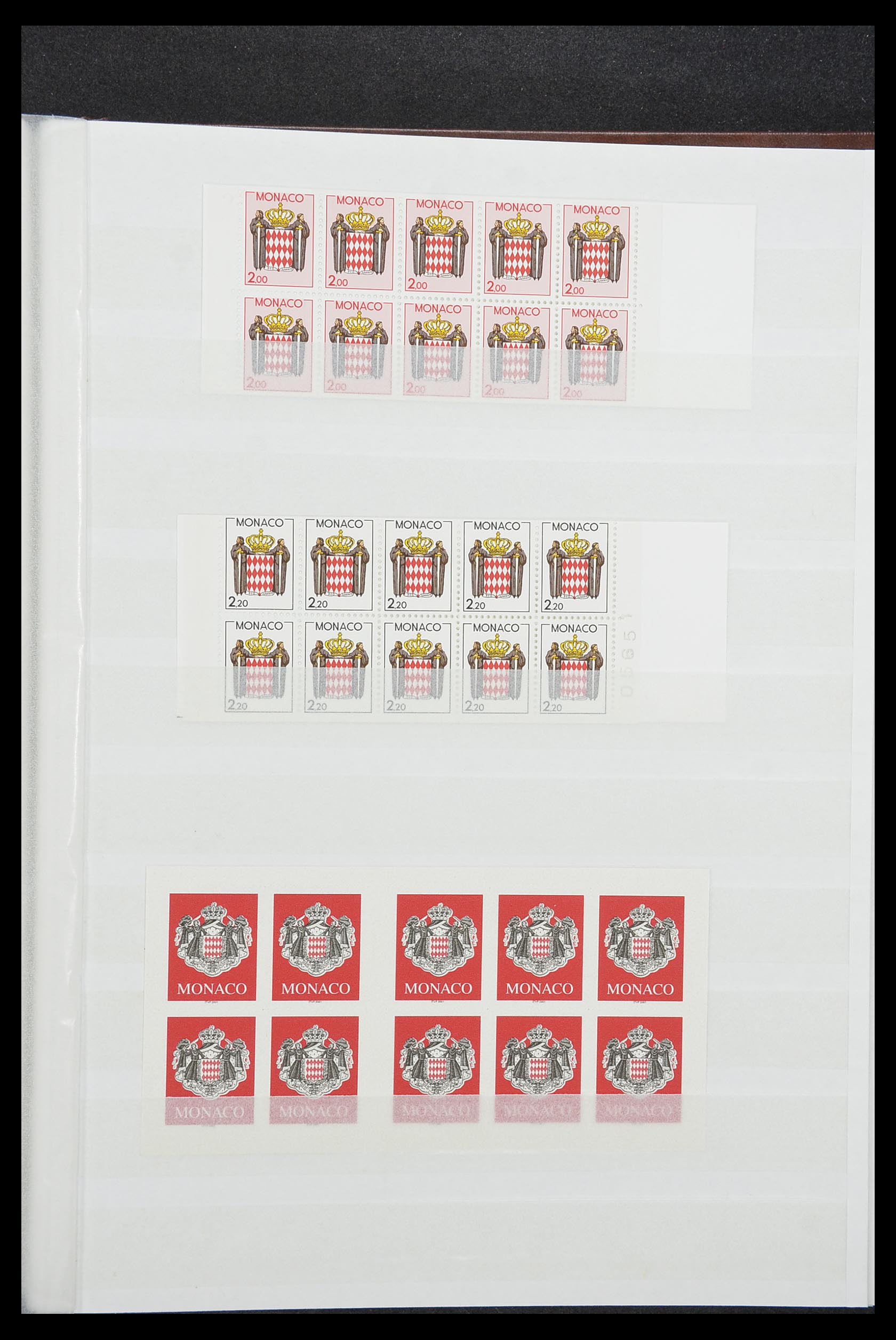 33833 042 - Stamp collection 33833 Monaco souvenir sheets 1979-2015.