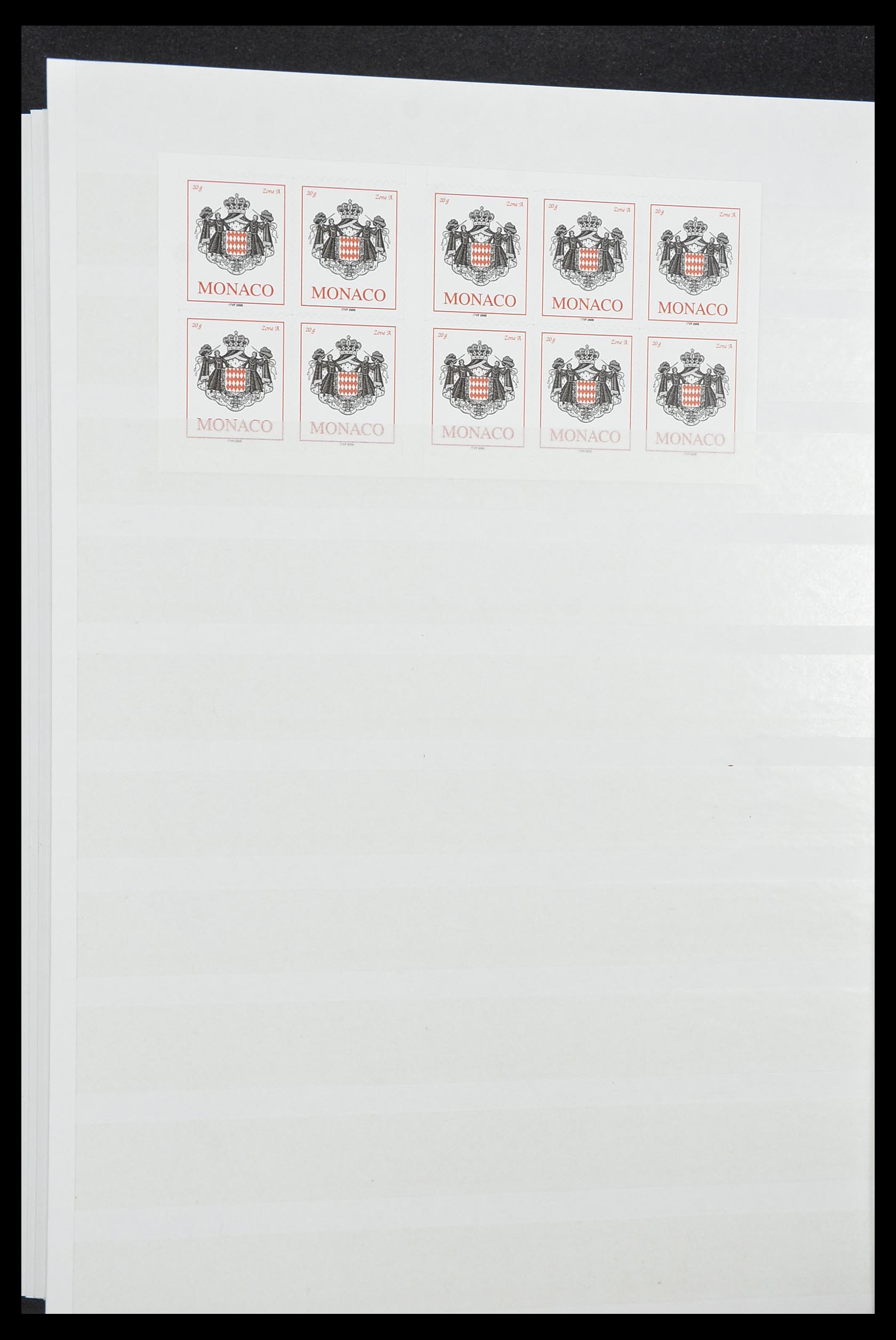 33833 044 - Stamp collection 33833 Monaco souvenir sheets 1979-2015.