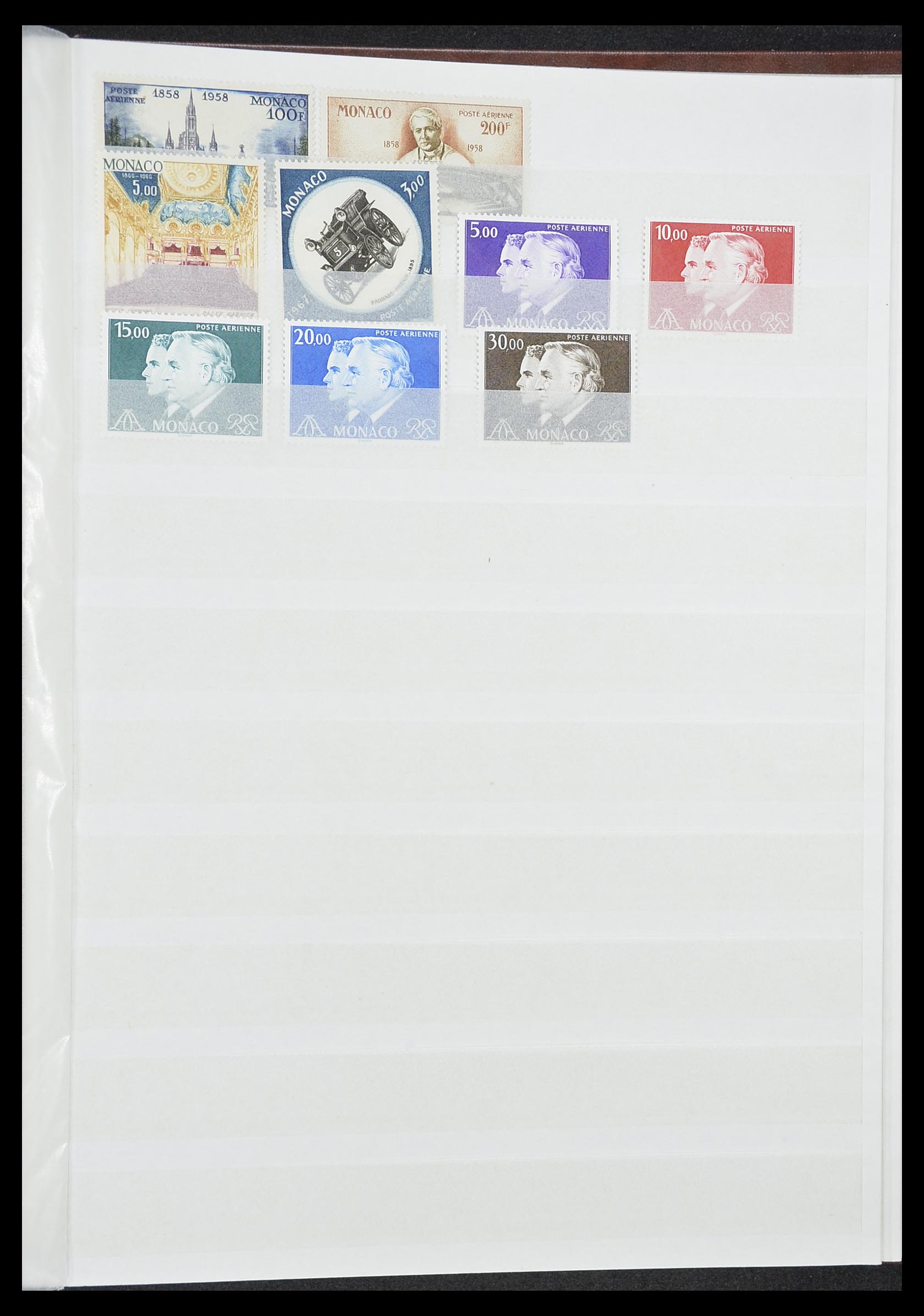 33833 049 - Postzegelverzameling 33833 Monaco blokken 1979-2015.