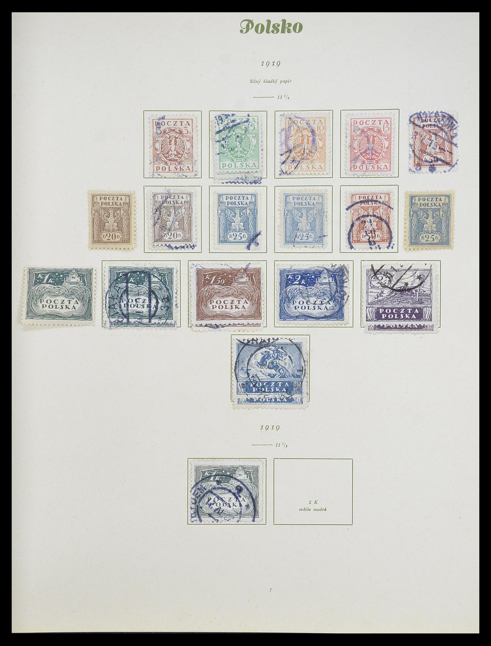 33835 006 - Stamp collection 33835 Poland 1918-1939.