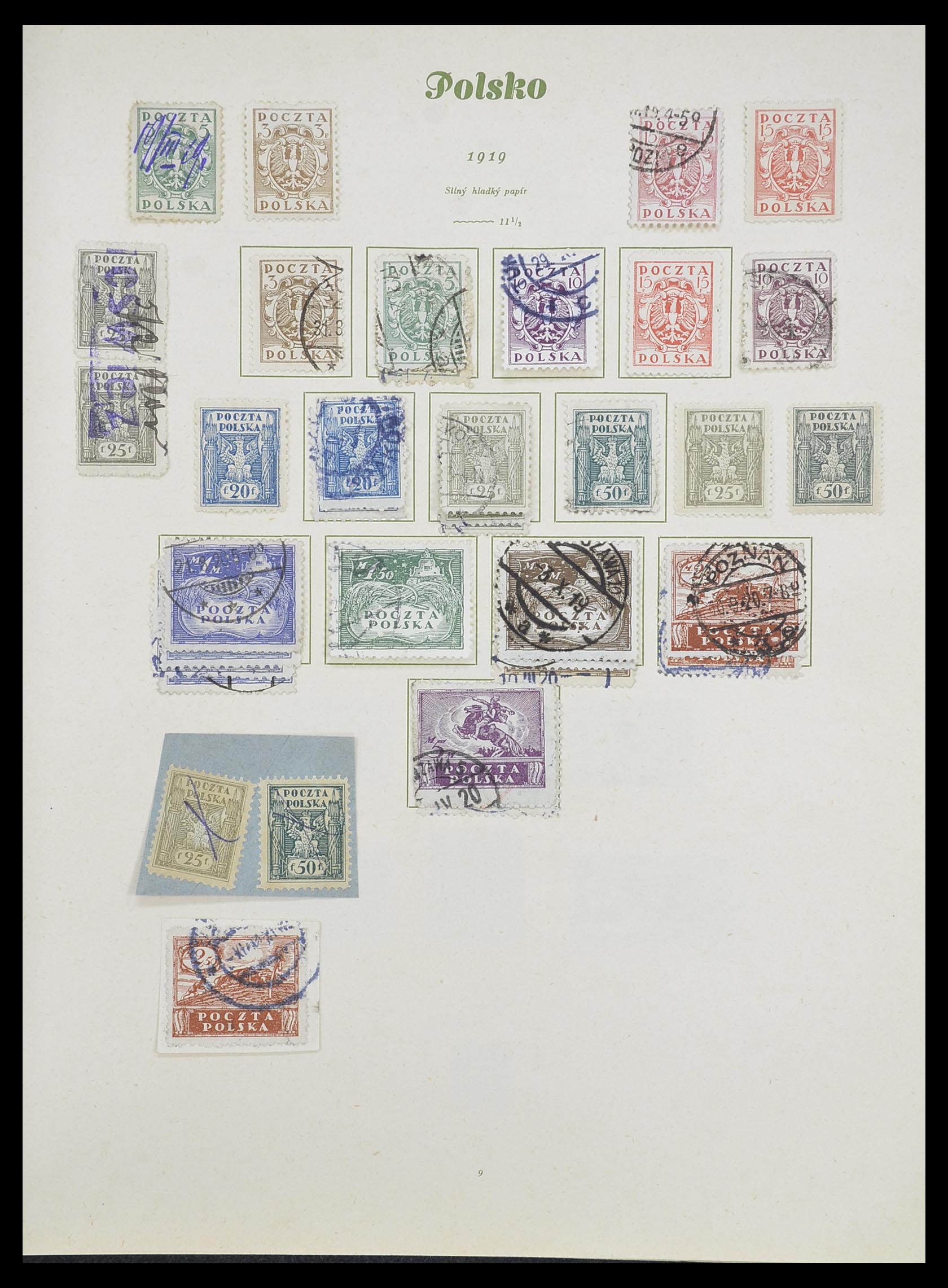 33835 008 - Stamp collection 33835 Poland 1918-1939.
