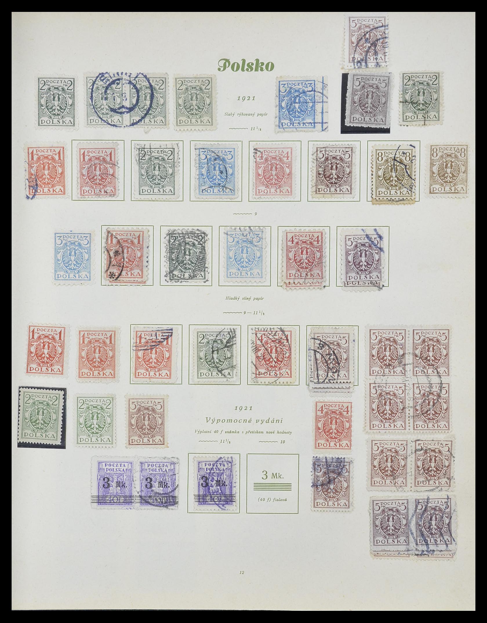 33835 011 - Postzegelverzameling 33835 Polen 1918-1939.