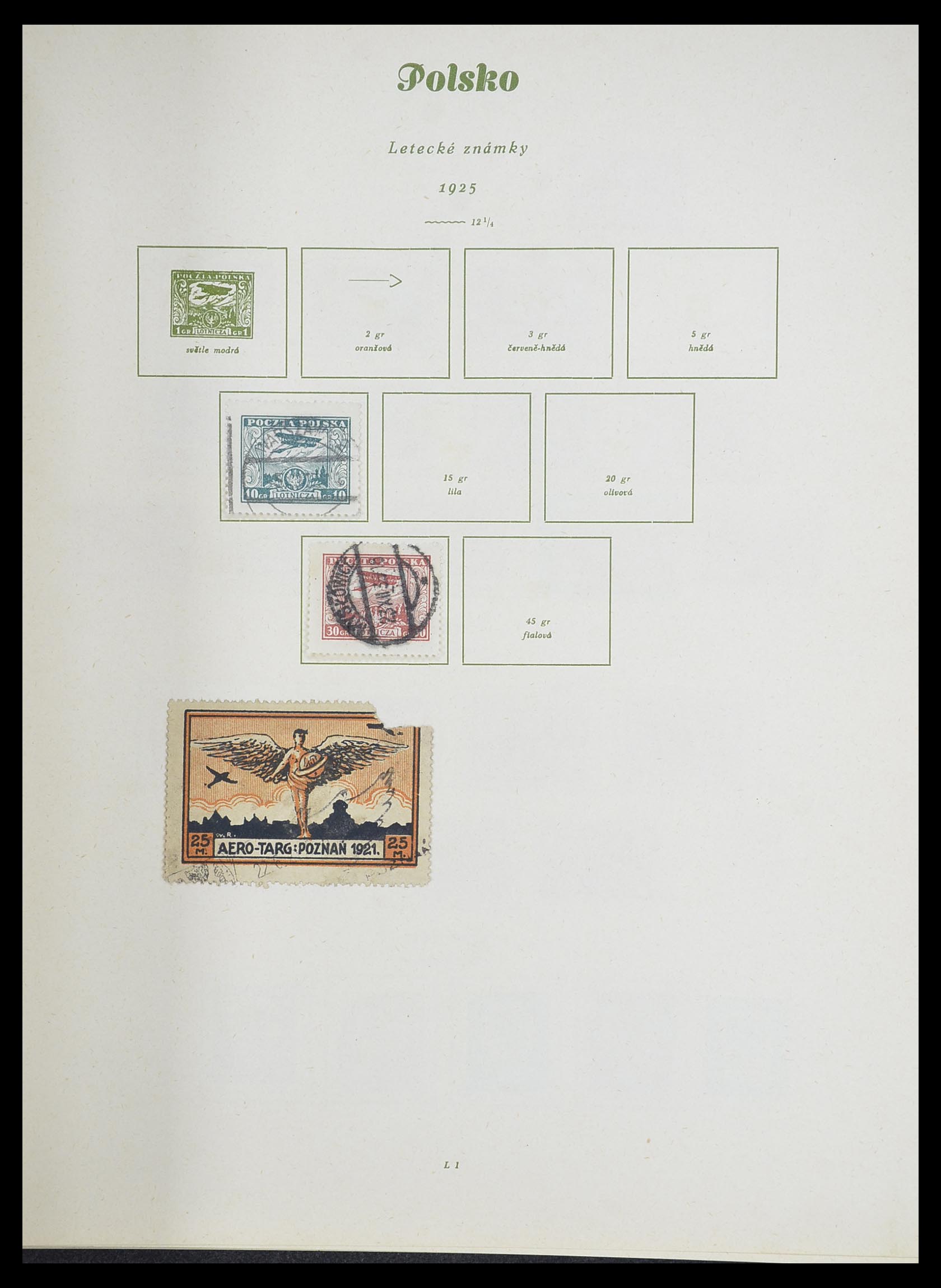 33835 030 - Postzegelverzameling 33835 Polen 1918-1939.