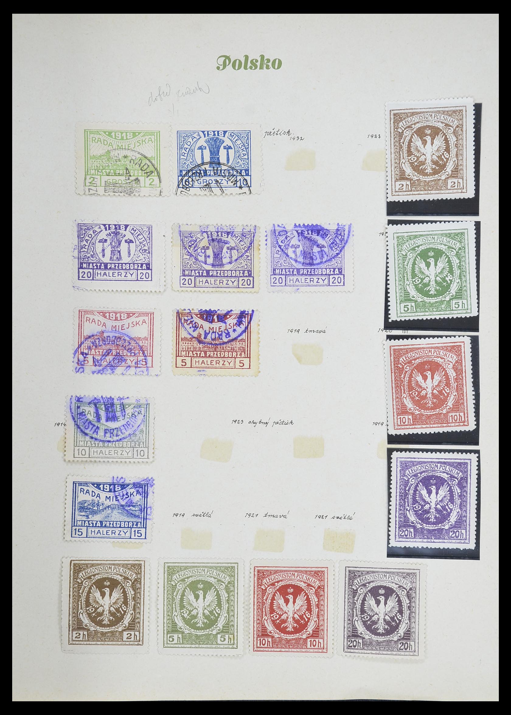 33835 043 - Stamp collection 33835 Poland 1918-1939.