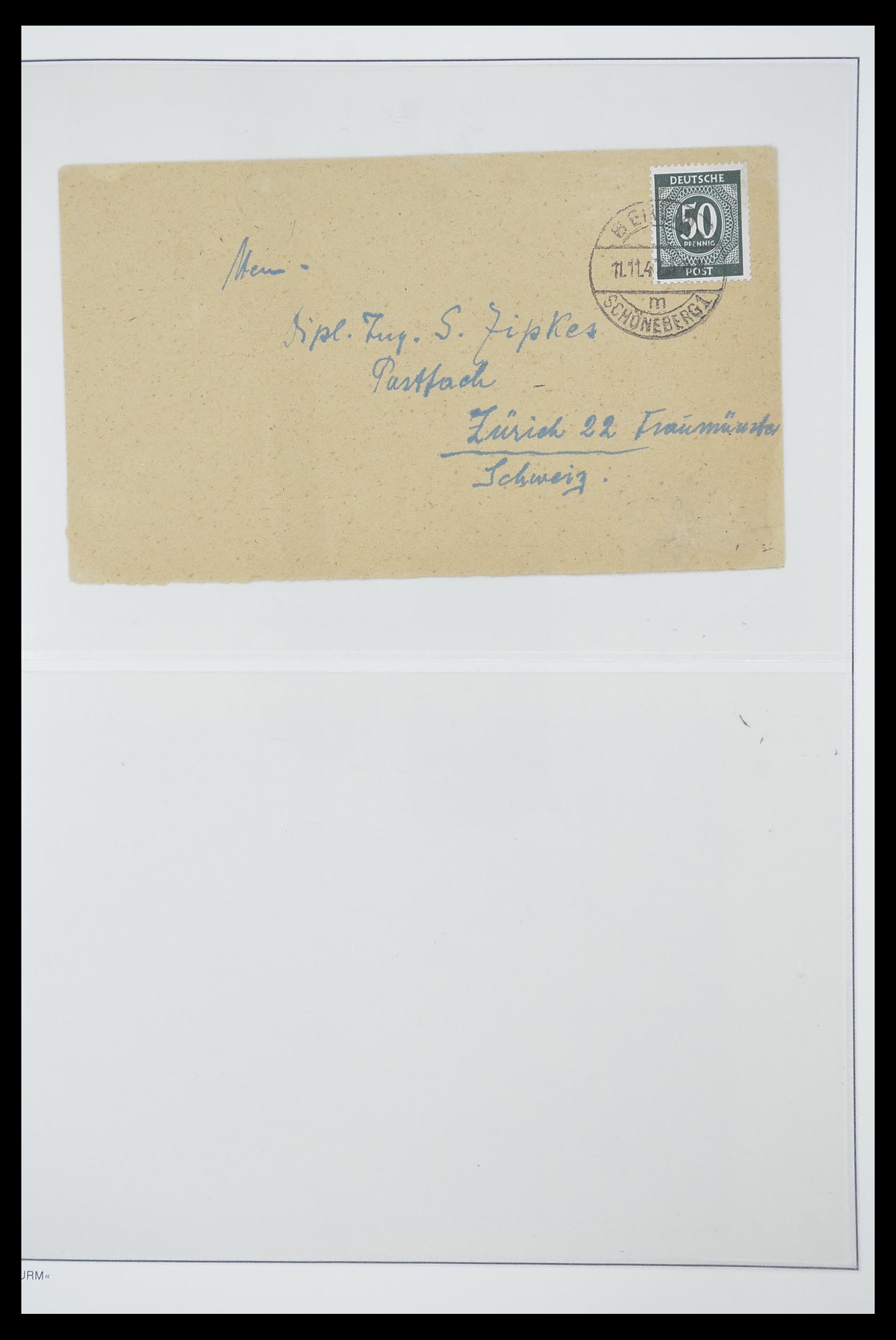 33837 014 - Stamp collection 33837 German Zones 1945-1948.