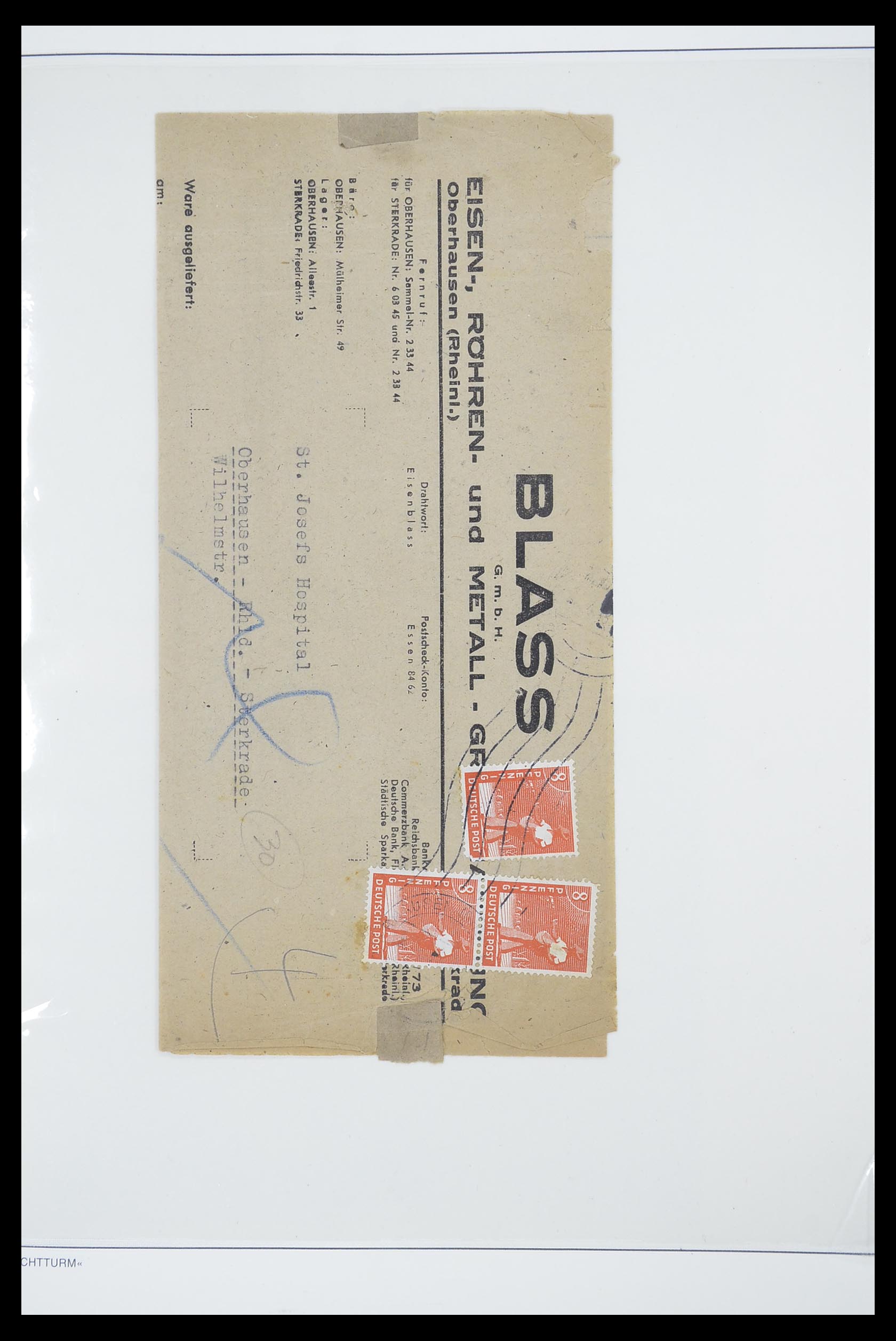 33837 021 - Stamp collection 33837 German Zones 1945-1948.