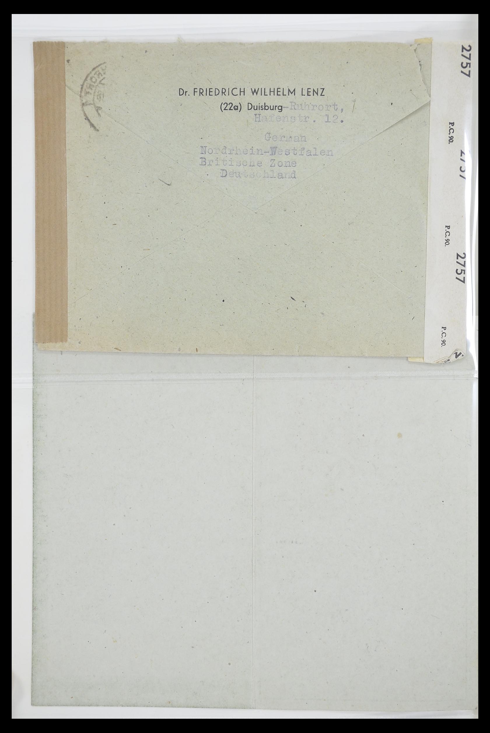 33837 029 - Postzegelverzameling 33837 Duitse Zones 1945-1948.