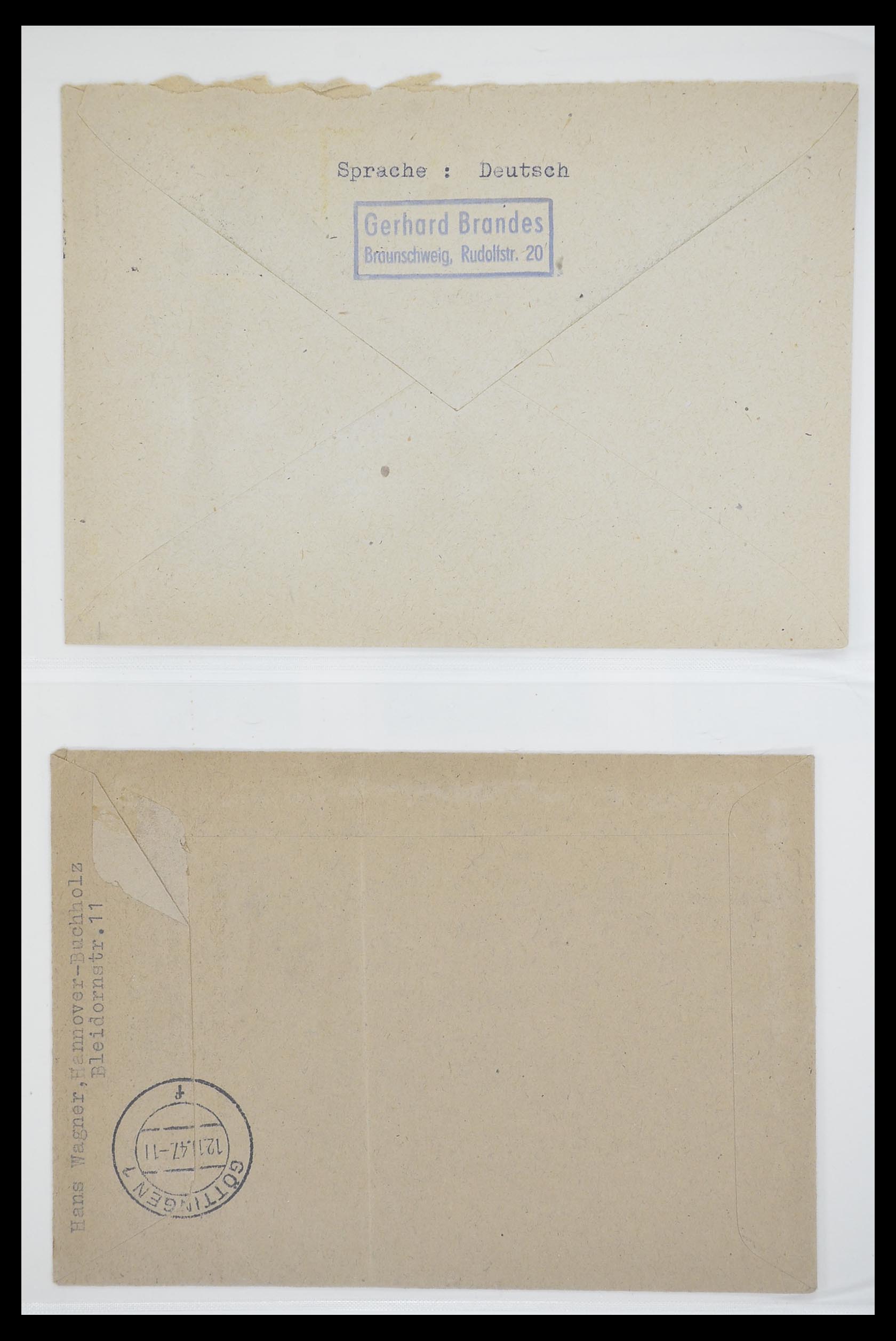 33837 032 - Stamp collection 33837 German Zones 1945-1948.