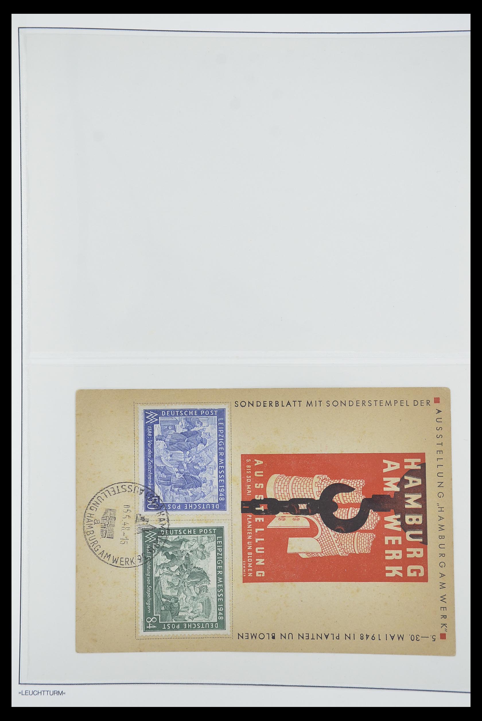 33837 039 - Stamp collection 33837 German Zones 1945-1948.