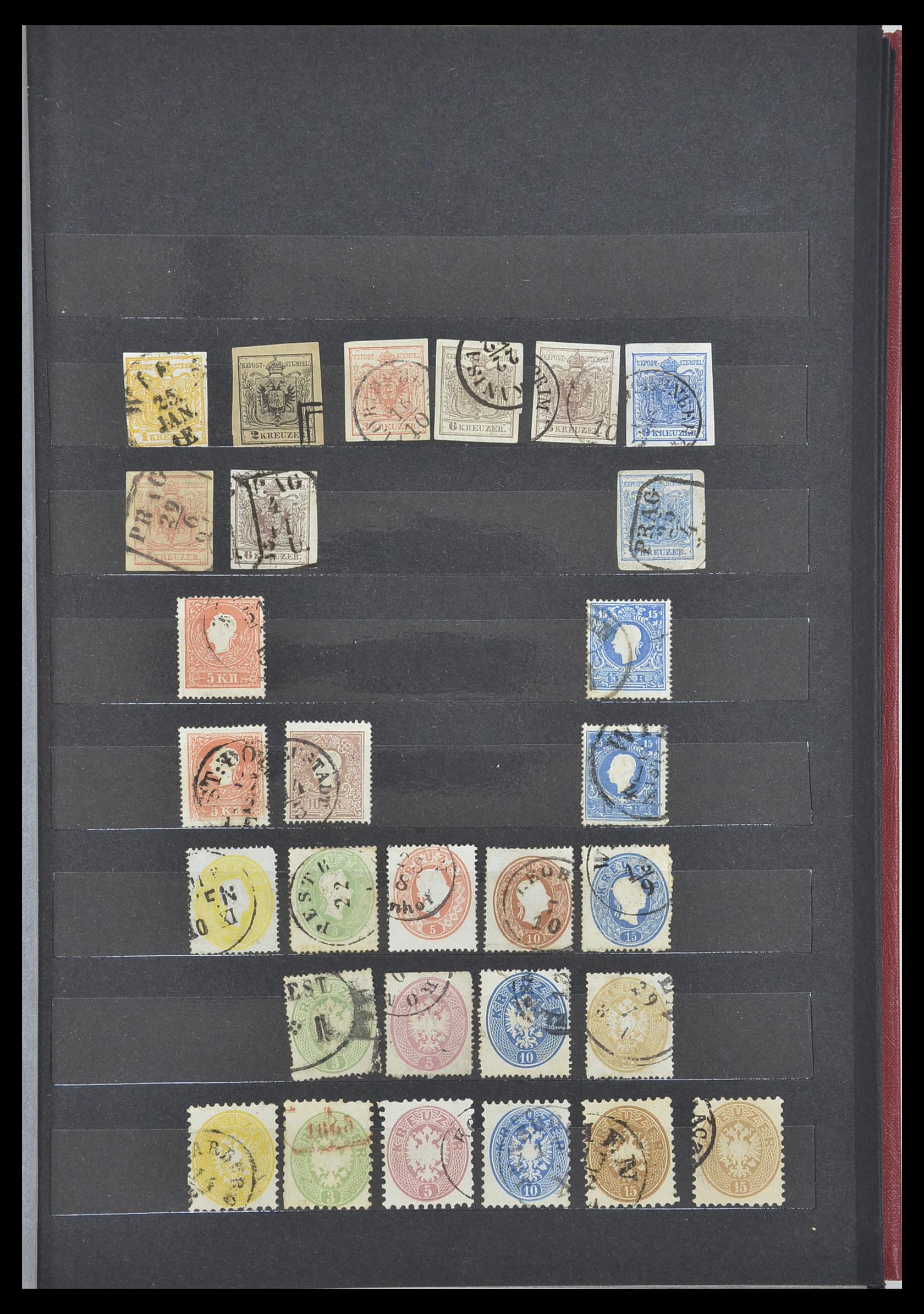 33838 001 - Postzegelverzameling 33838 Oostenrijk 1850-1971.