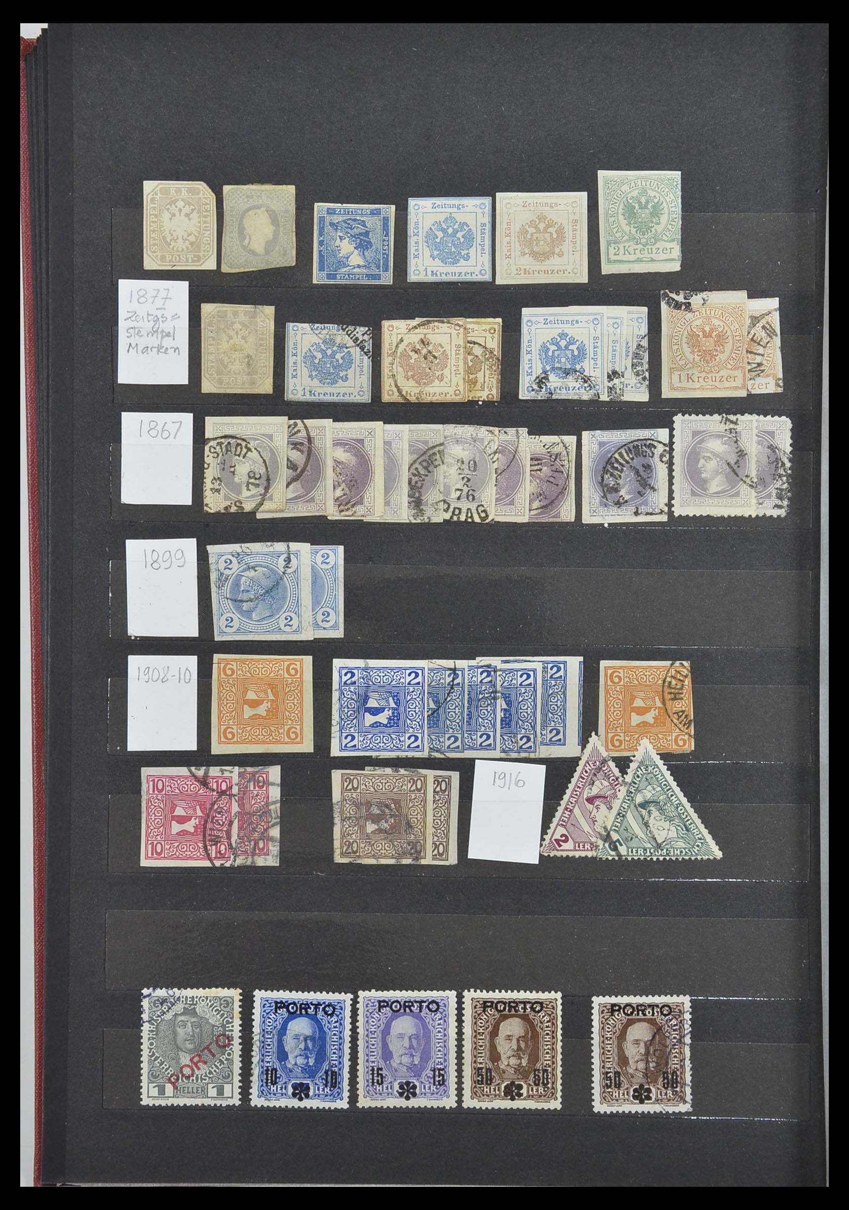 33838 016 - Stamp collection 33838 Austria 1850-1971.