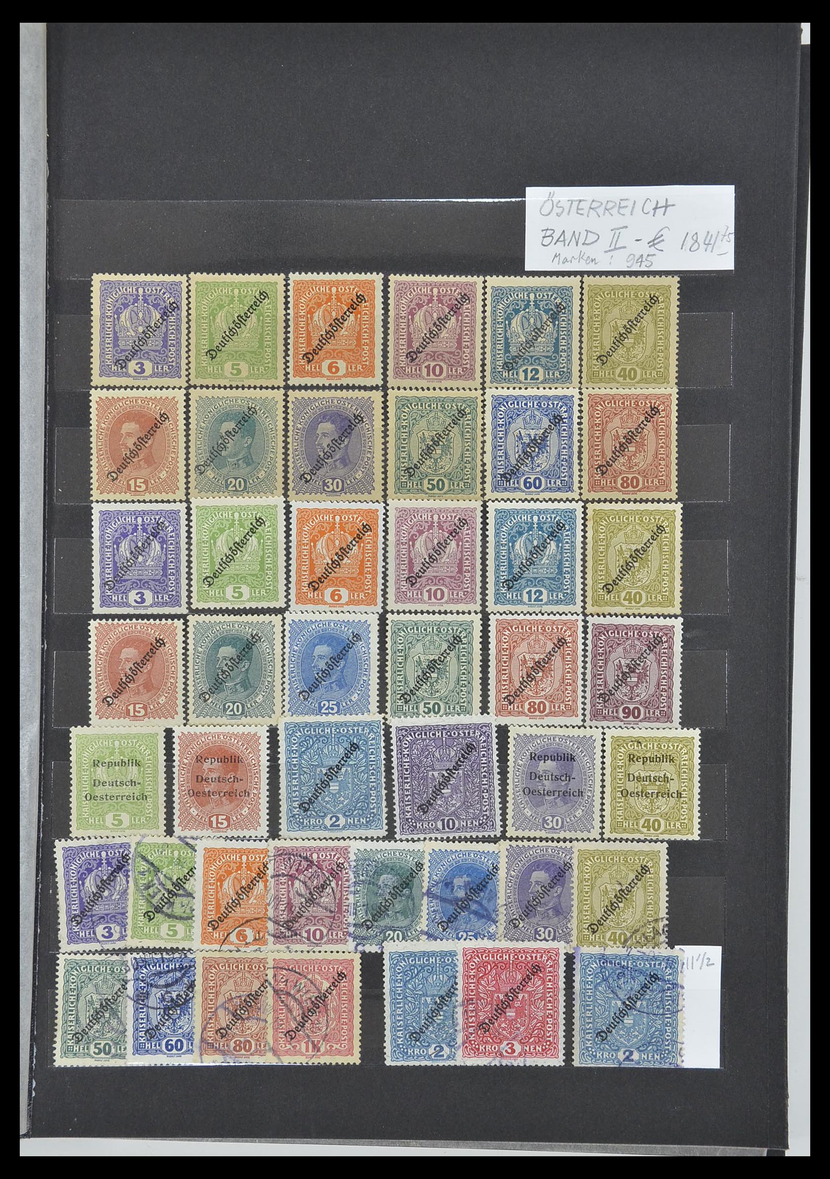 33838 017 - Postzegelverzameling 33838 Oostenrijk 1850-1971.