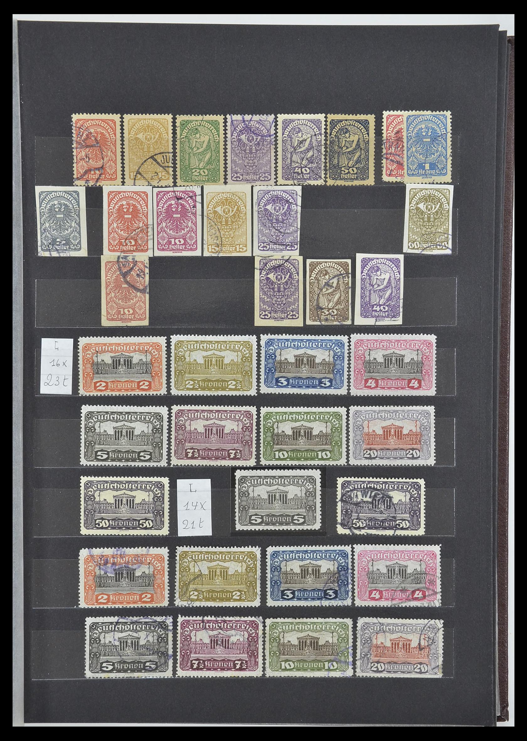 33838 019 - Stamp collection 33838 Austria 1850-1971.