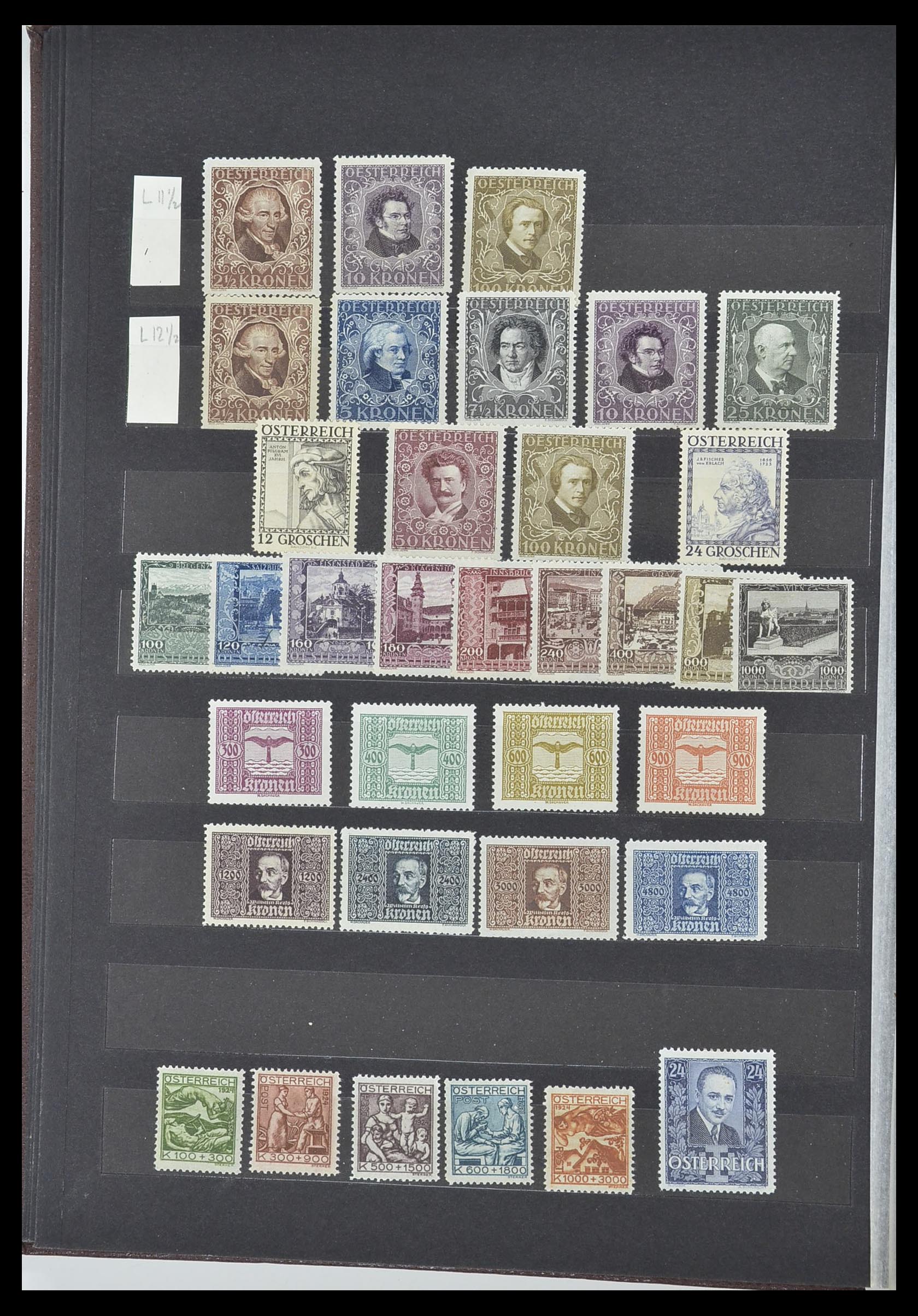 33838 024 - Postzegelverzameling 33838 Oostenrijk 1850-1971.