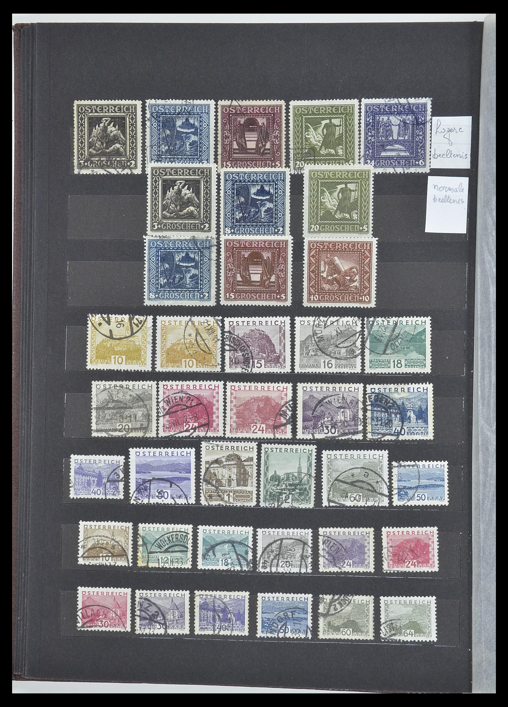 33838 026 - Postzegelverzameling 33838 Oostenrijk 1850-1971.