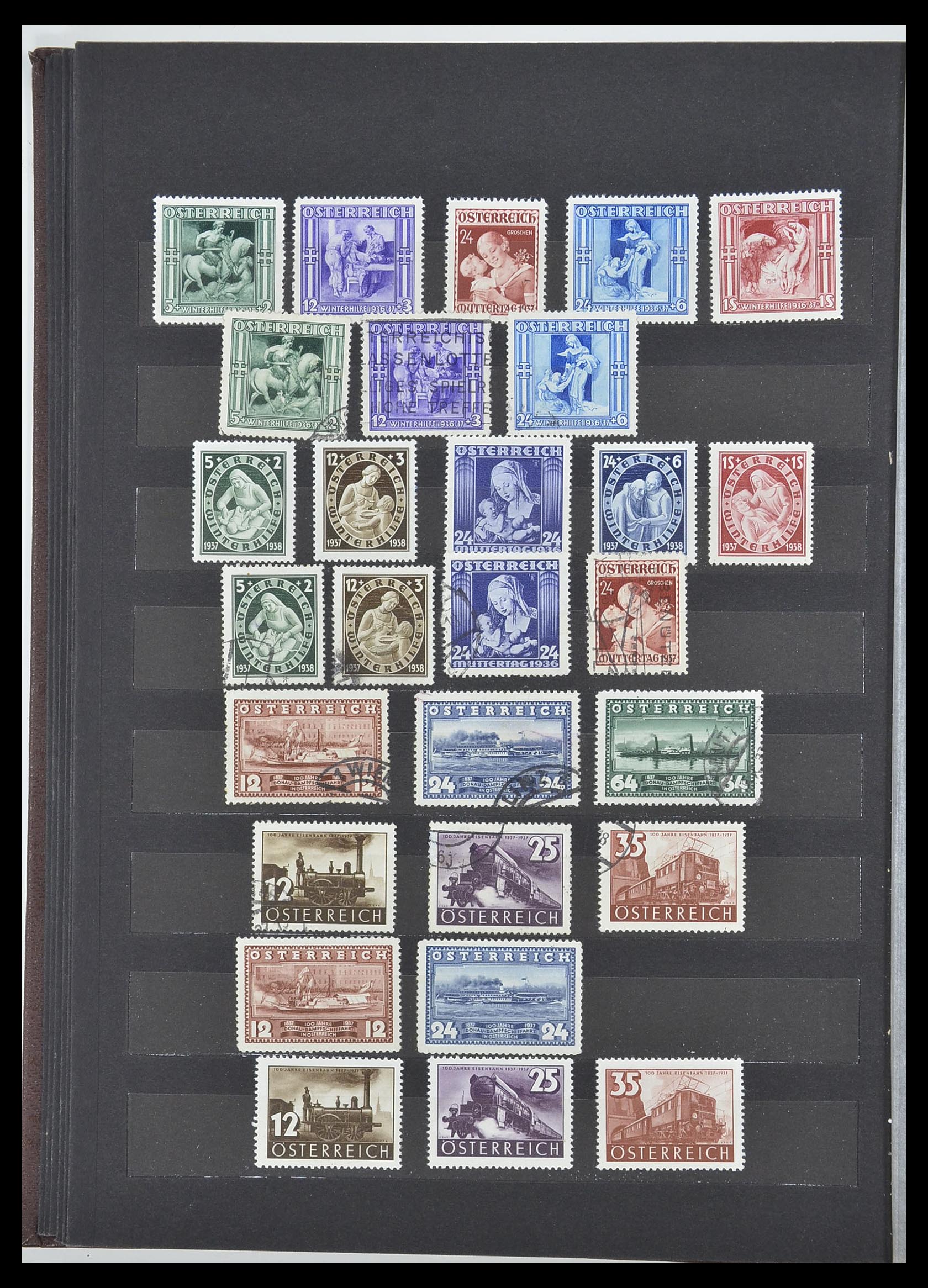 33838 028 - Postzegelverzameling 33838 Oostenrijk 1850-1971.