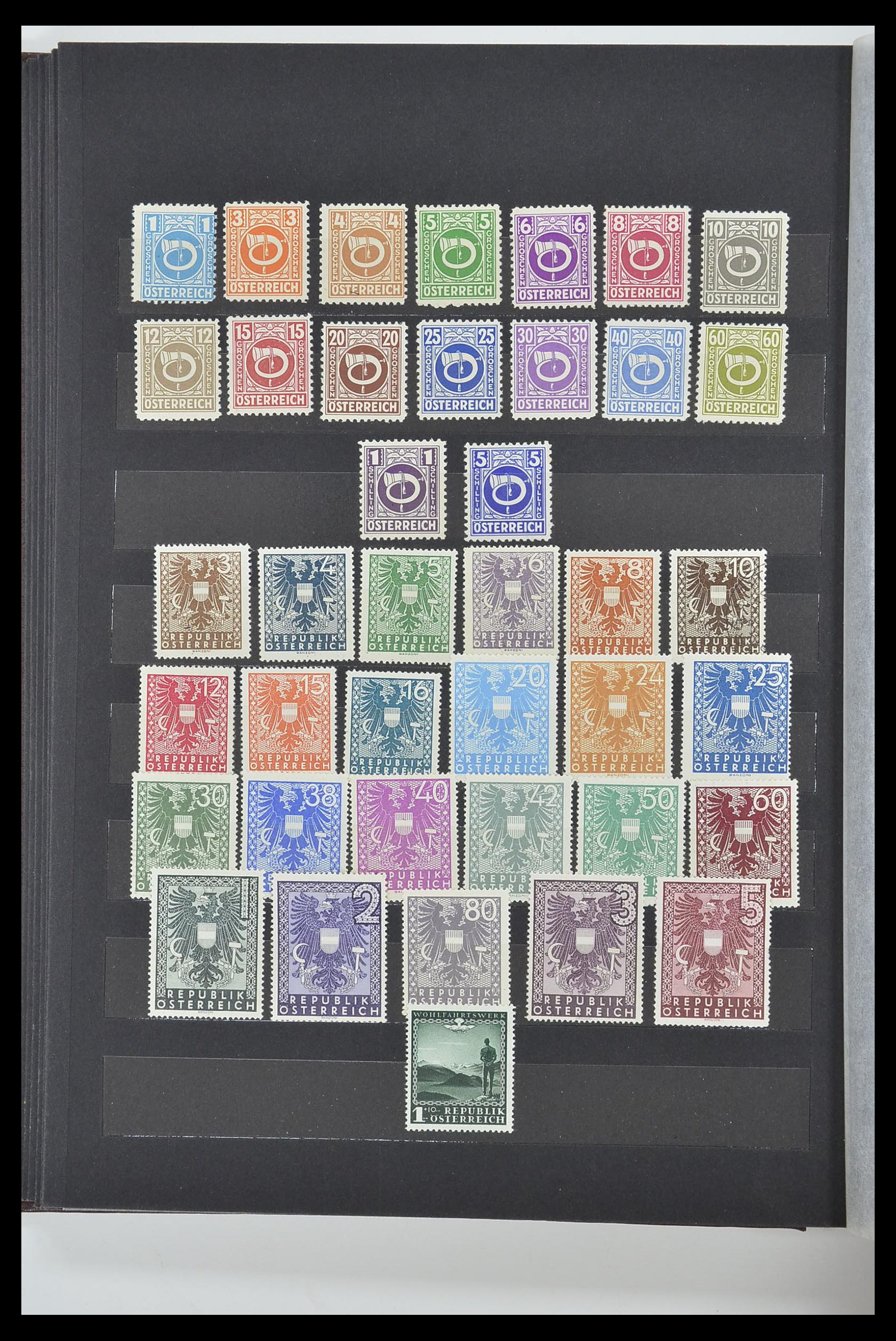 33838 030 - Postzegelverzameling 33838 Oostenrijk 1850-1971.