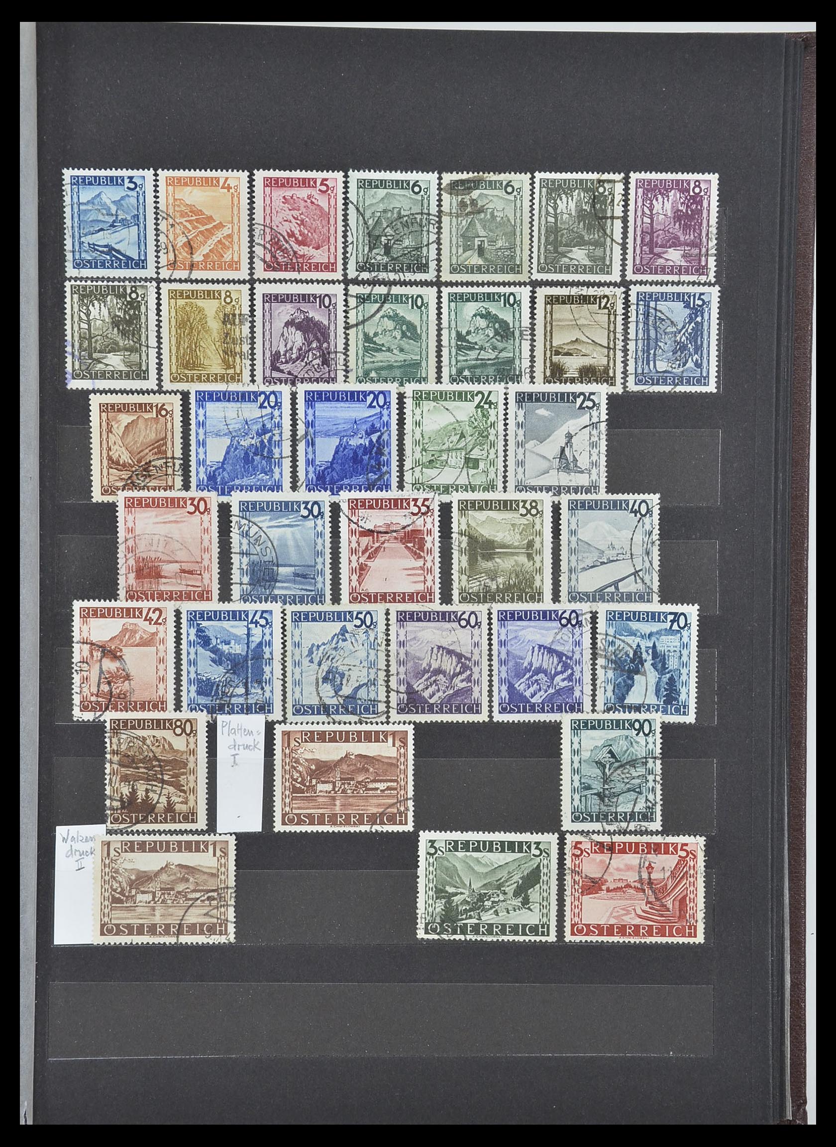 33838 031 - Postzegelverzameling 33838 Oostenrijk 1850-1971.