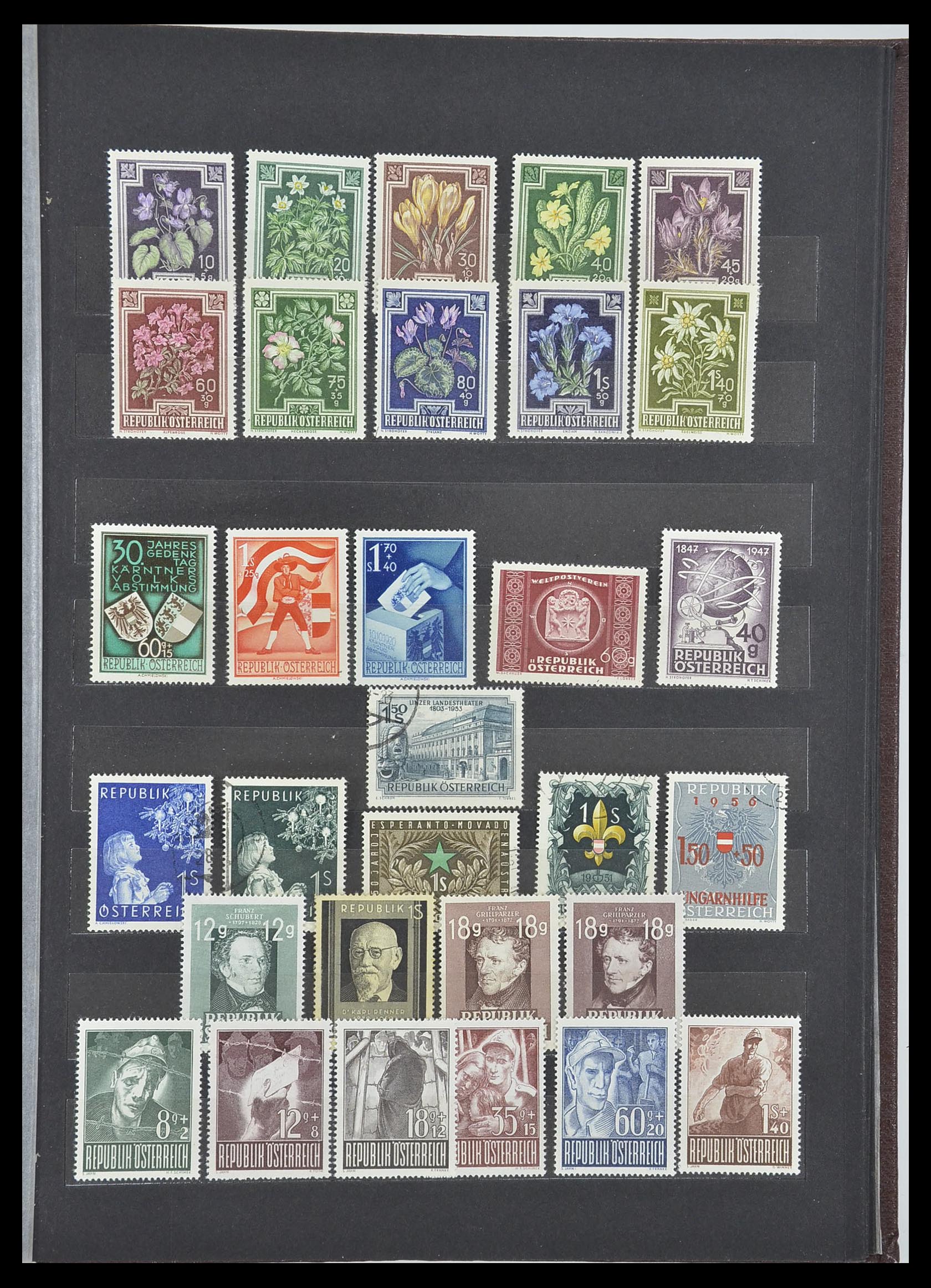33838 032 - Postzegelverzameling 33838 Oostenrijk 1850-1971.