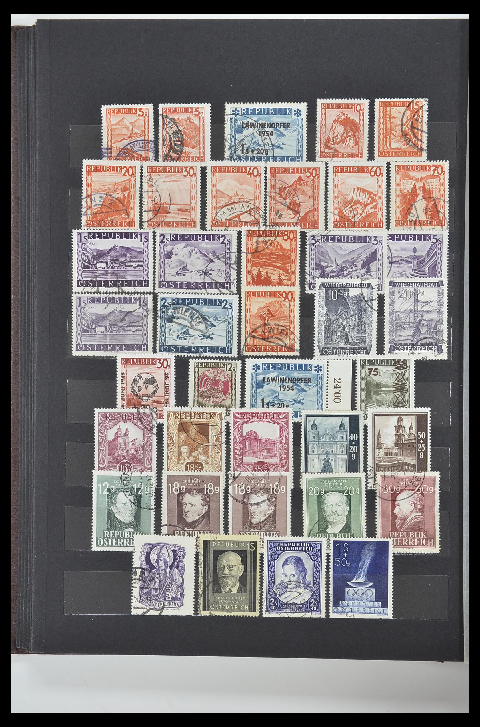 33838 033 - Postzegelverzameling 33838 Oostenrijk 1850-1971.