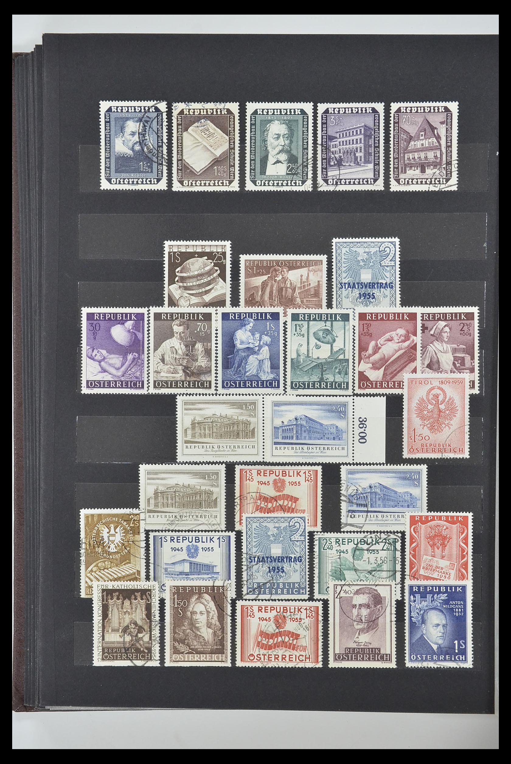 33838 036 - Postzegelverzameling 33838 Oostenrijk 1850-1971.