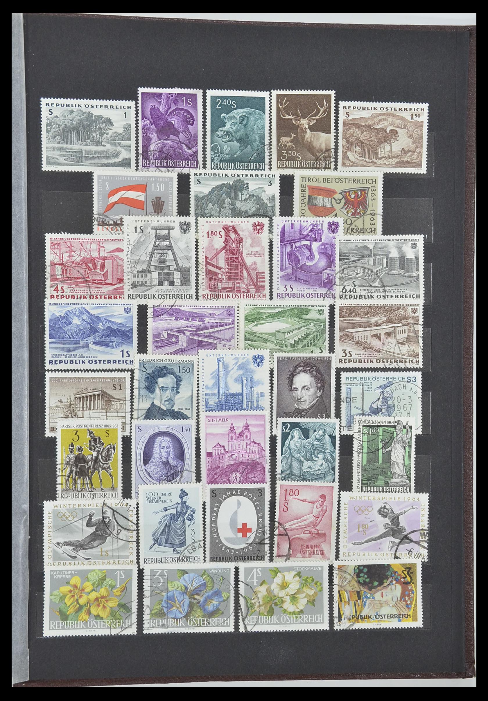 33838 038 - Postzegelverzameling 33838 Oostenrijk 1850-1971.