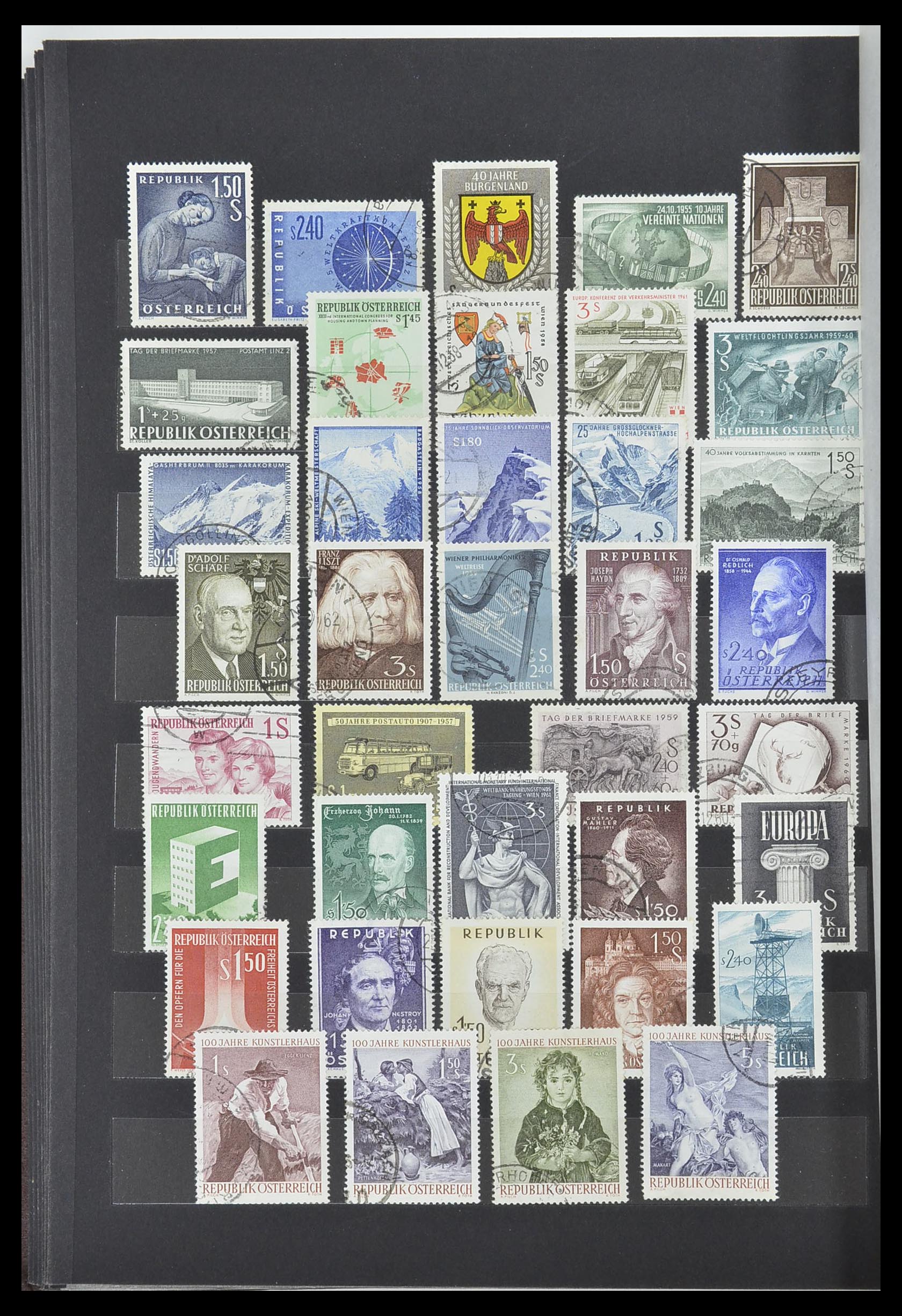 33838 039 - Postzegelverzameling 33838 Oostenrijk 1850-1971.