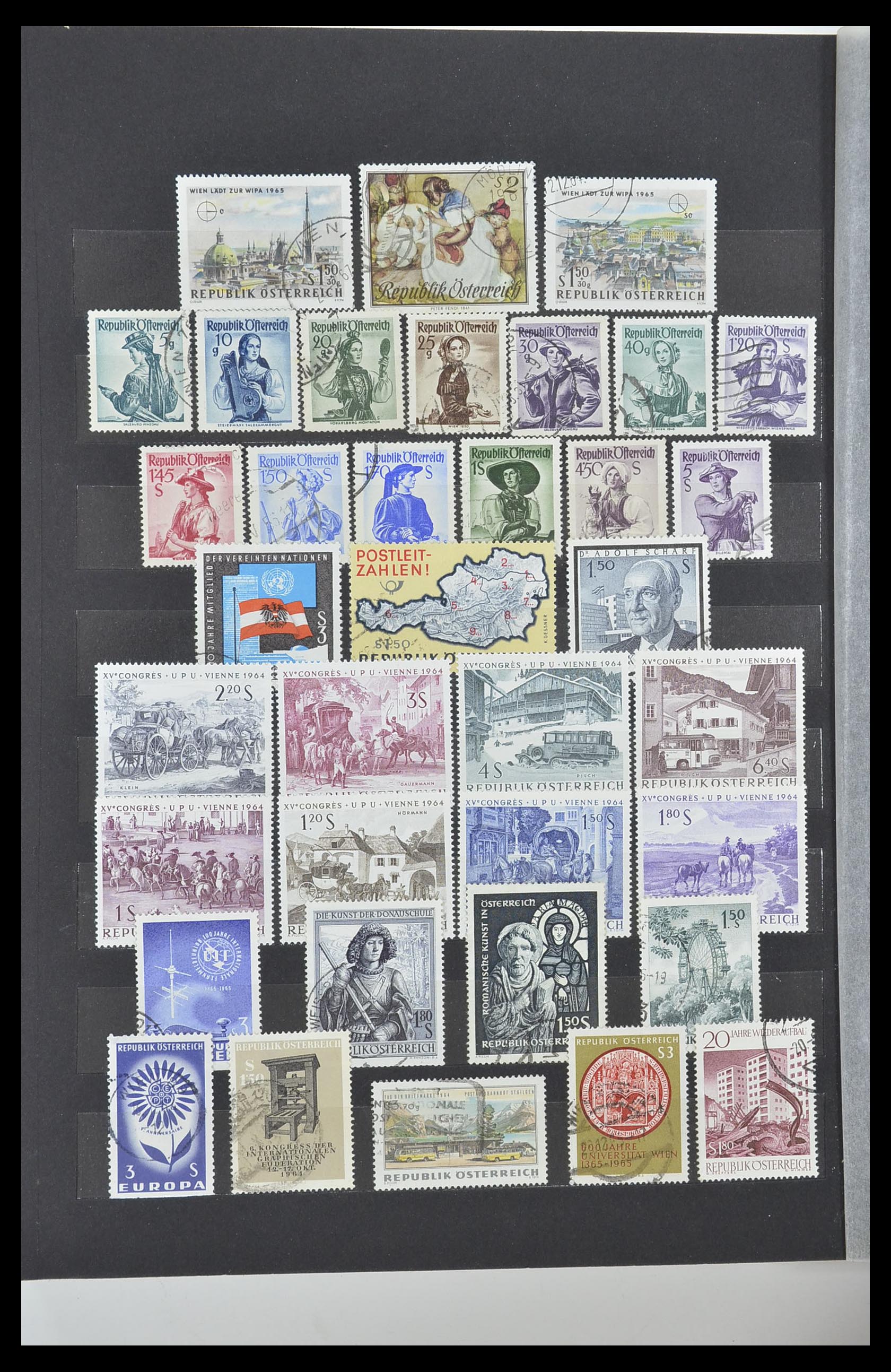 33838 040 - Postzegelverzameling 33838 Oostenrijk 1850-1971.