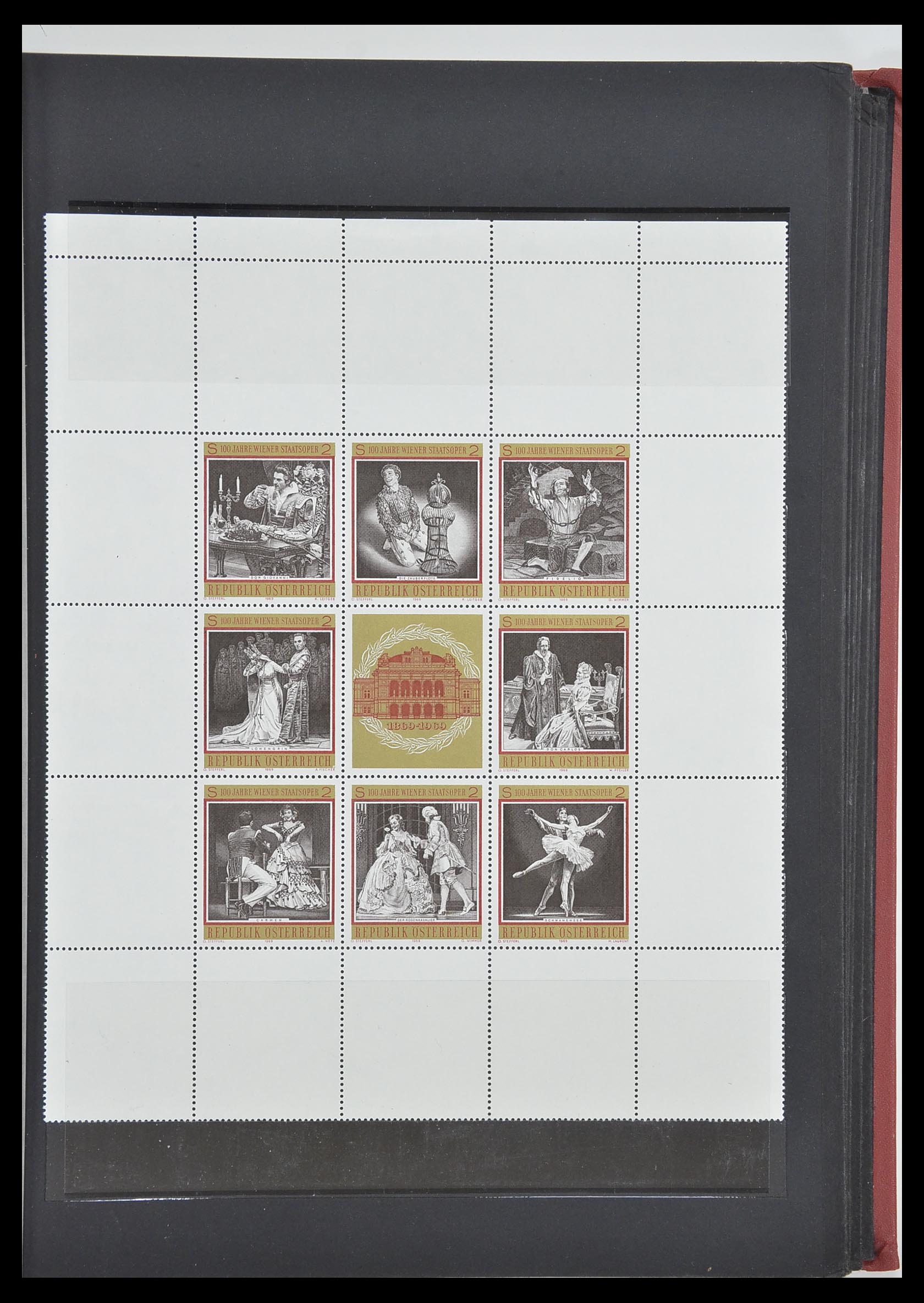 33838 045 - Postzegelverzameling 33838 Oostenrijk 1850-1971.